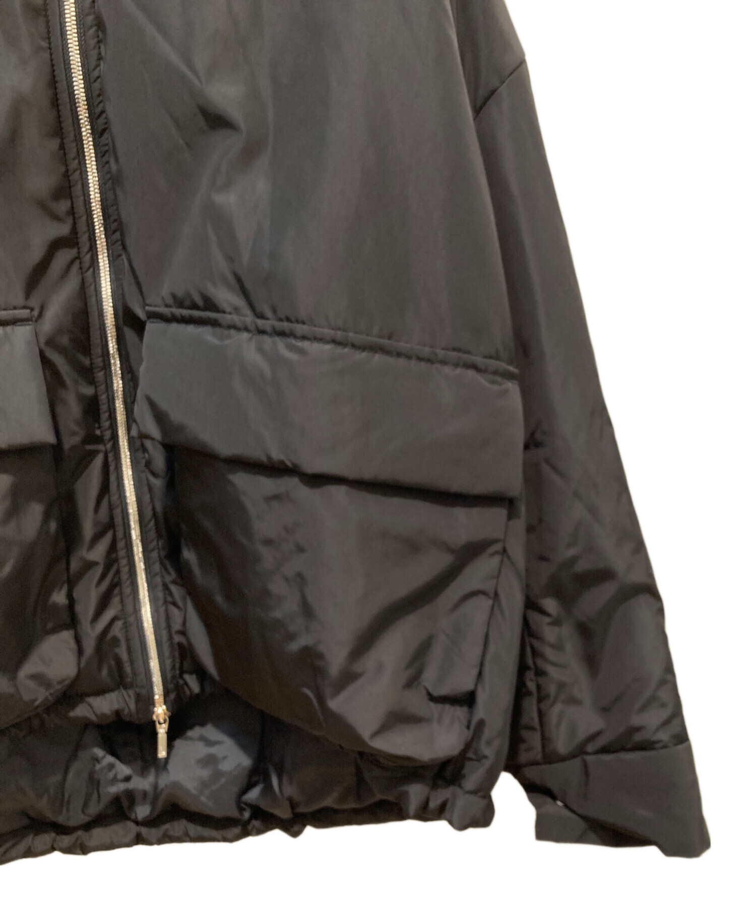 中古・古着通販】loin. (ロワン) padding coat blouson ブラック 