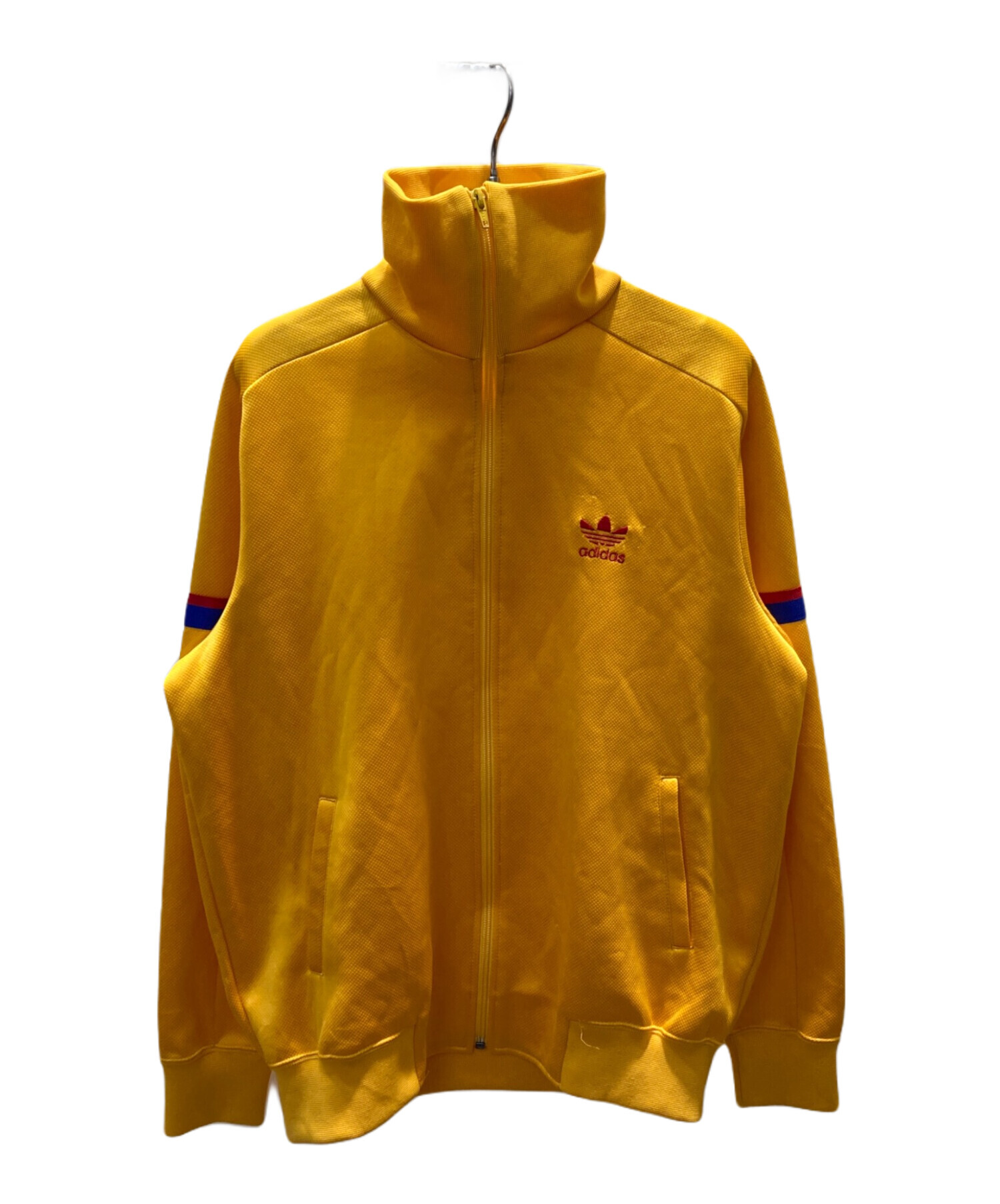 中古・古着通販】adidas (アディダス) トラックジャケット オレンジ