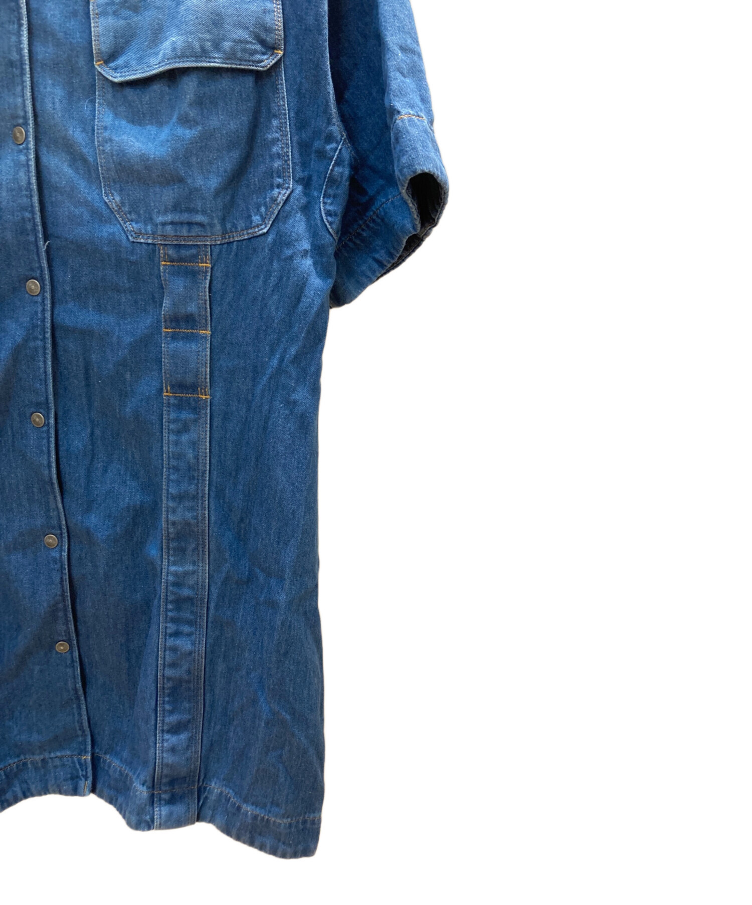 中古・古着通販】DIESEL (ディーゼル) デニムシャツワンピース
