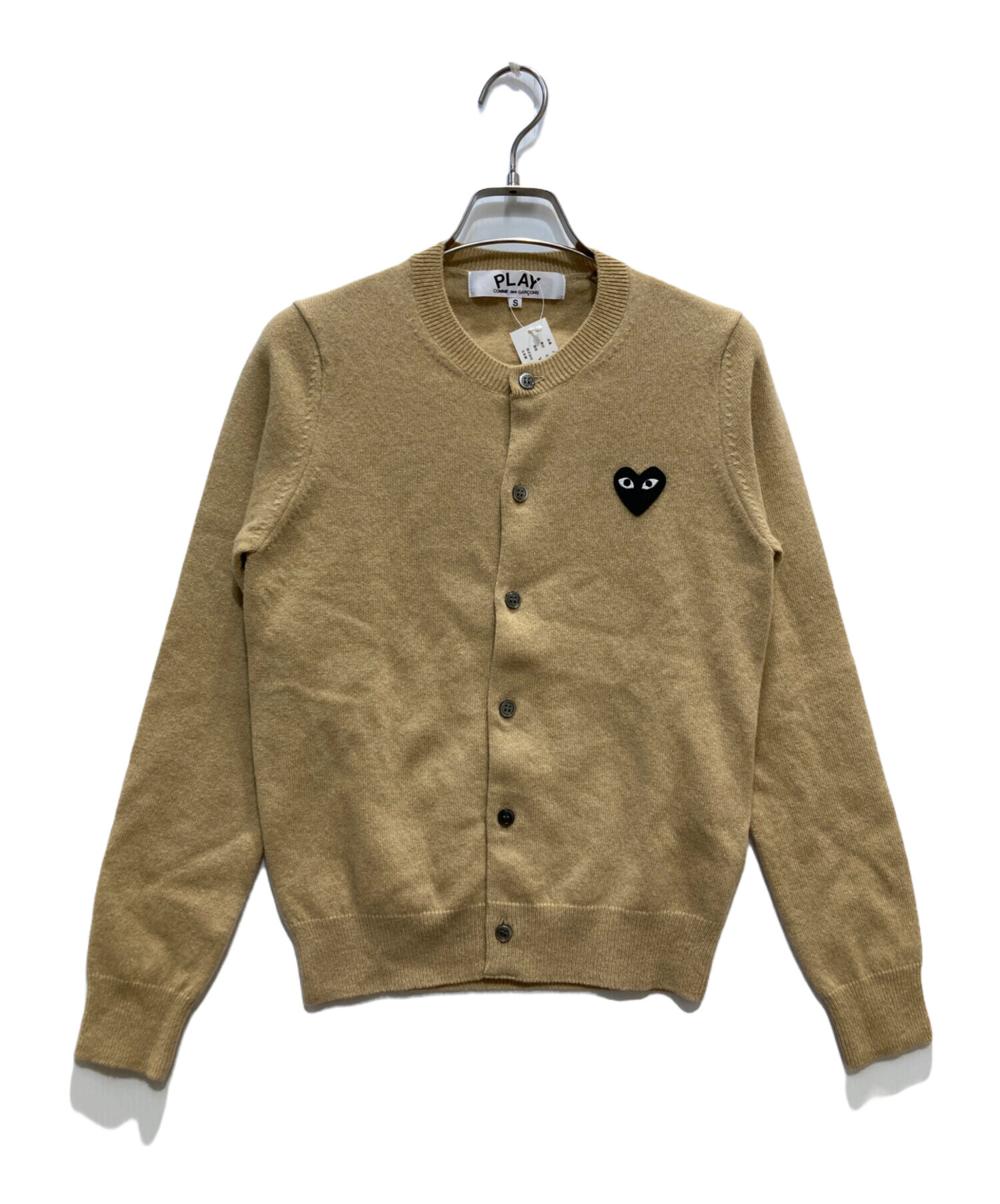 楽天市場】コムデギャルソン プレイ カーディガンの通販 【新品未使用】プレイ コムデギャルソン カーディガン S