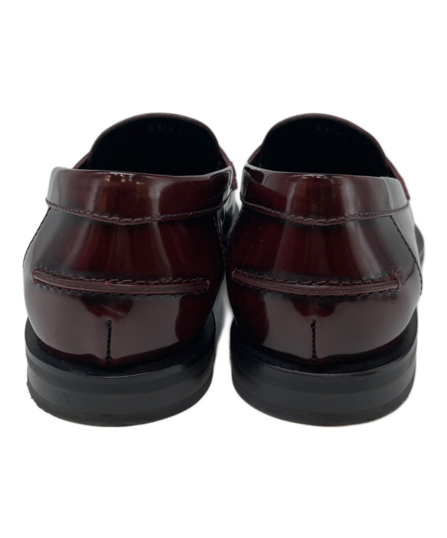 中古・古着通販】TOD'S (トッズ) コインローファー バーガンディー
