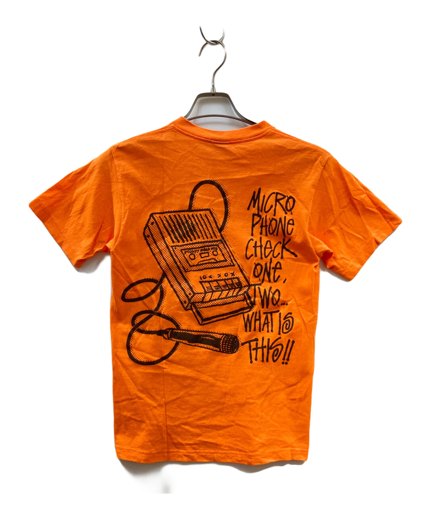 中古・古着通販】stussy (ステューシー) Tシャツ オレンジ サイズ:S