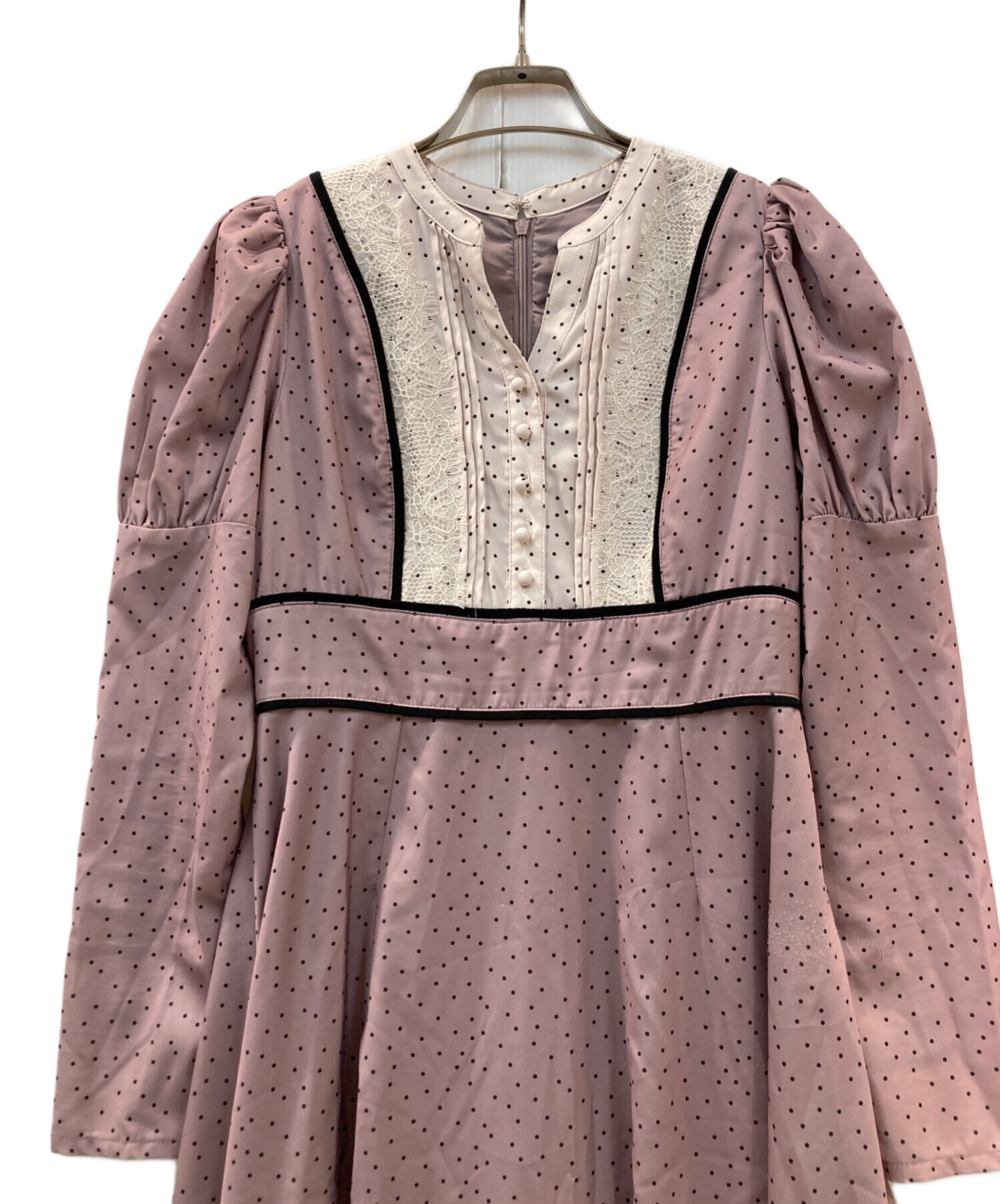 ハーリップトゥ　her lip to ドレス　ワンピース　　XS 完売　美品 中古・古着通販】Her lip to (ハーリップトゥ) ワンピース ピンク