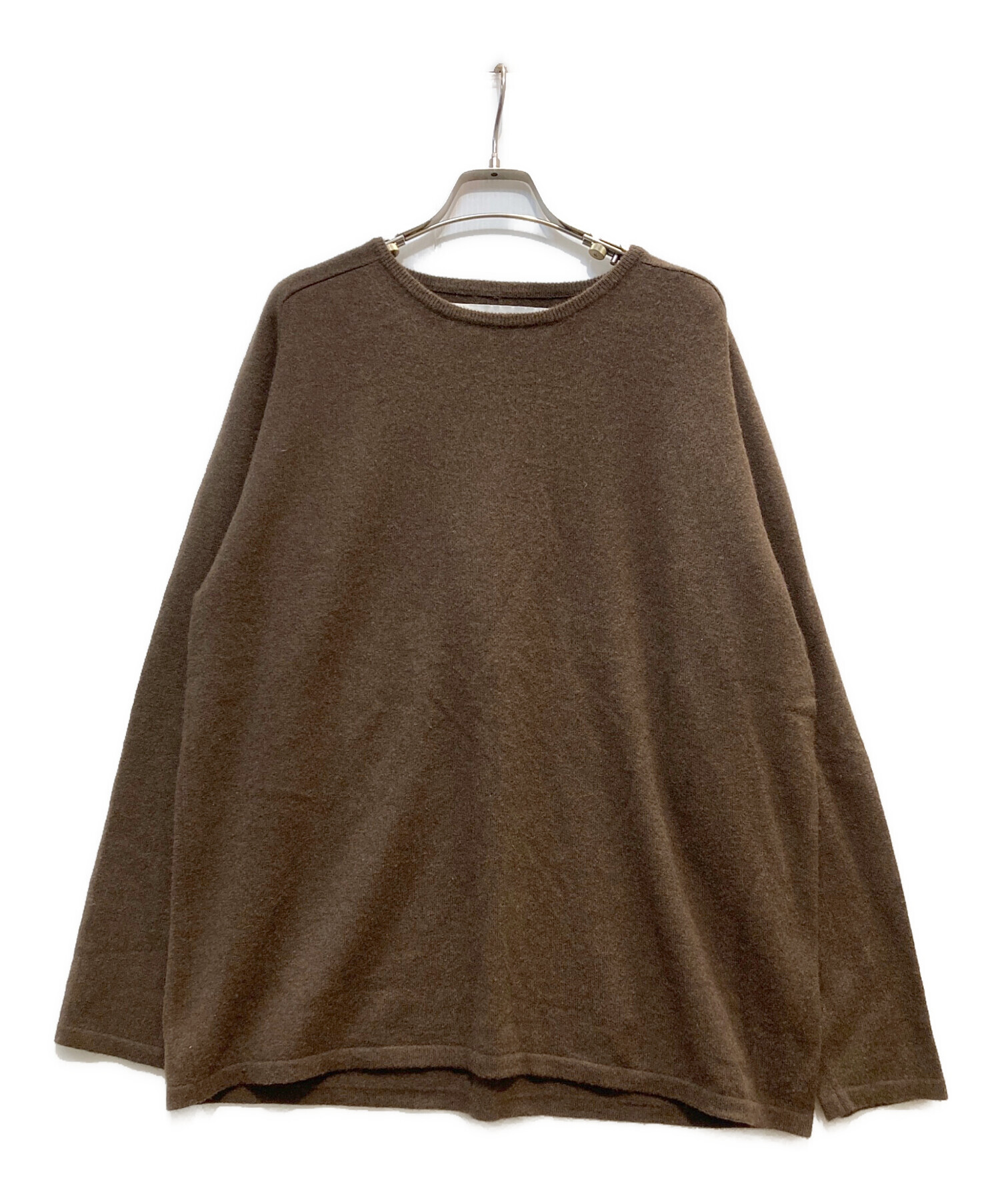 中古・古着通販】walenode (ウェルノード) ヤクニット ブラウン サイズ