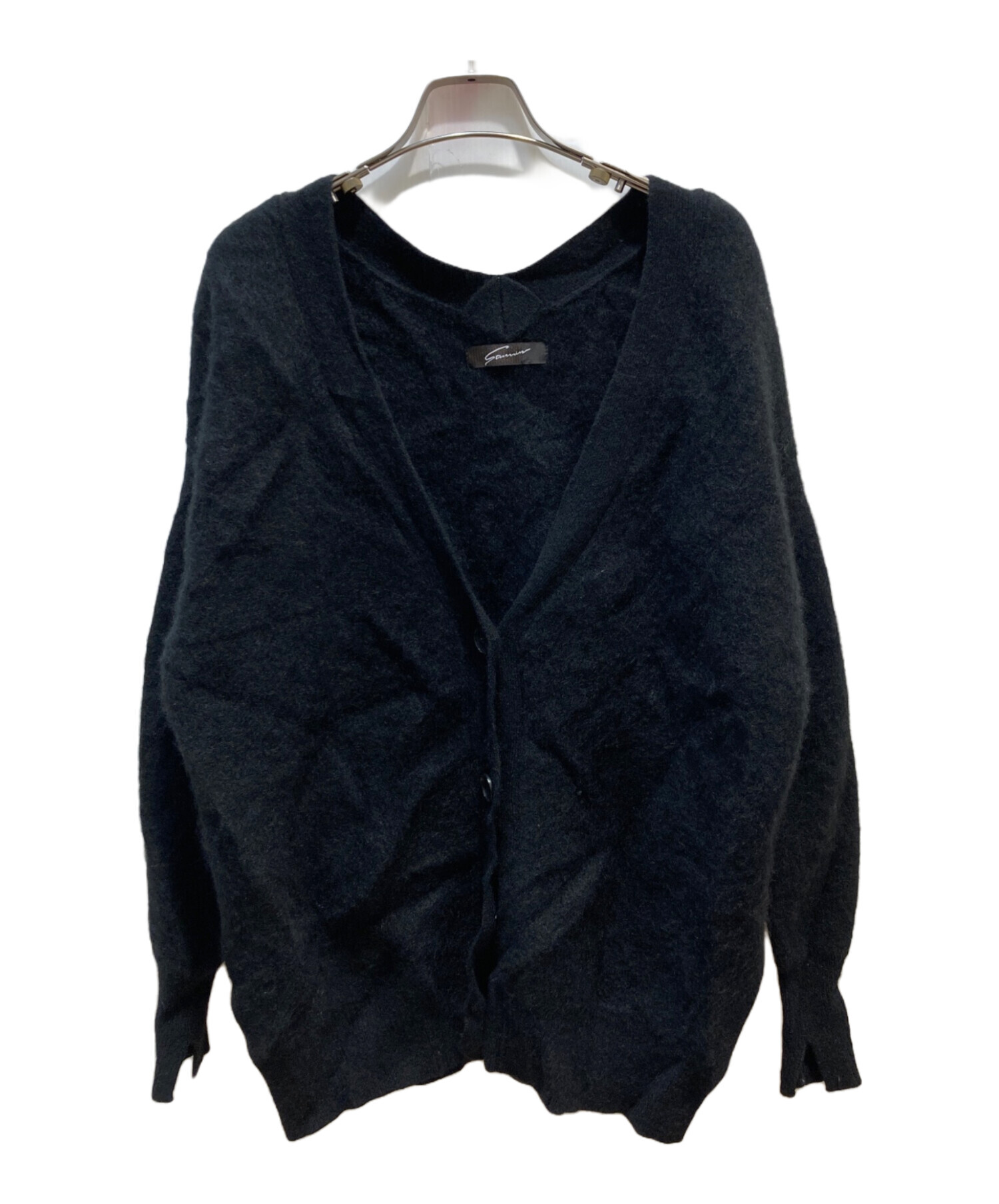 2957y美品　スタニングルアー　厚手ブークレーカーディガン　黒　M 2957y美品 スタニングルアー 厚手ブークレーカーディガン 黒 M - メルカリ