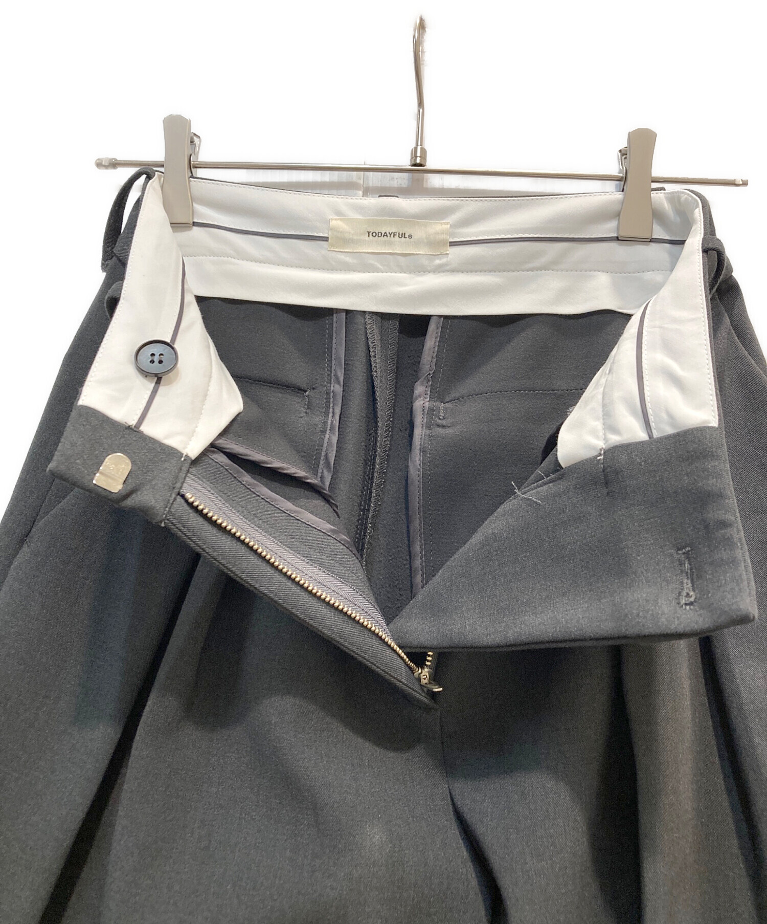 中古・古着通販】TODAYFUL (トゥデイフル) Bonding Wide Trousers 