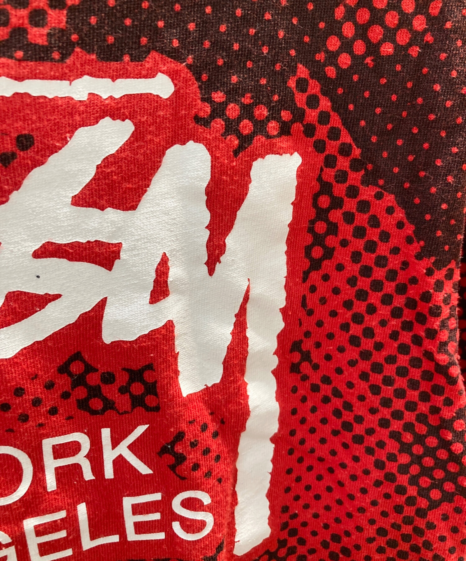 中古・古着通販】stussy (ステューシー) Tシャツ レッド サイズ:M