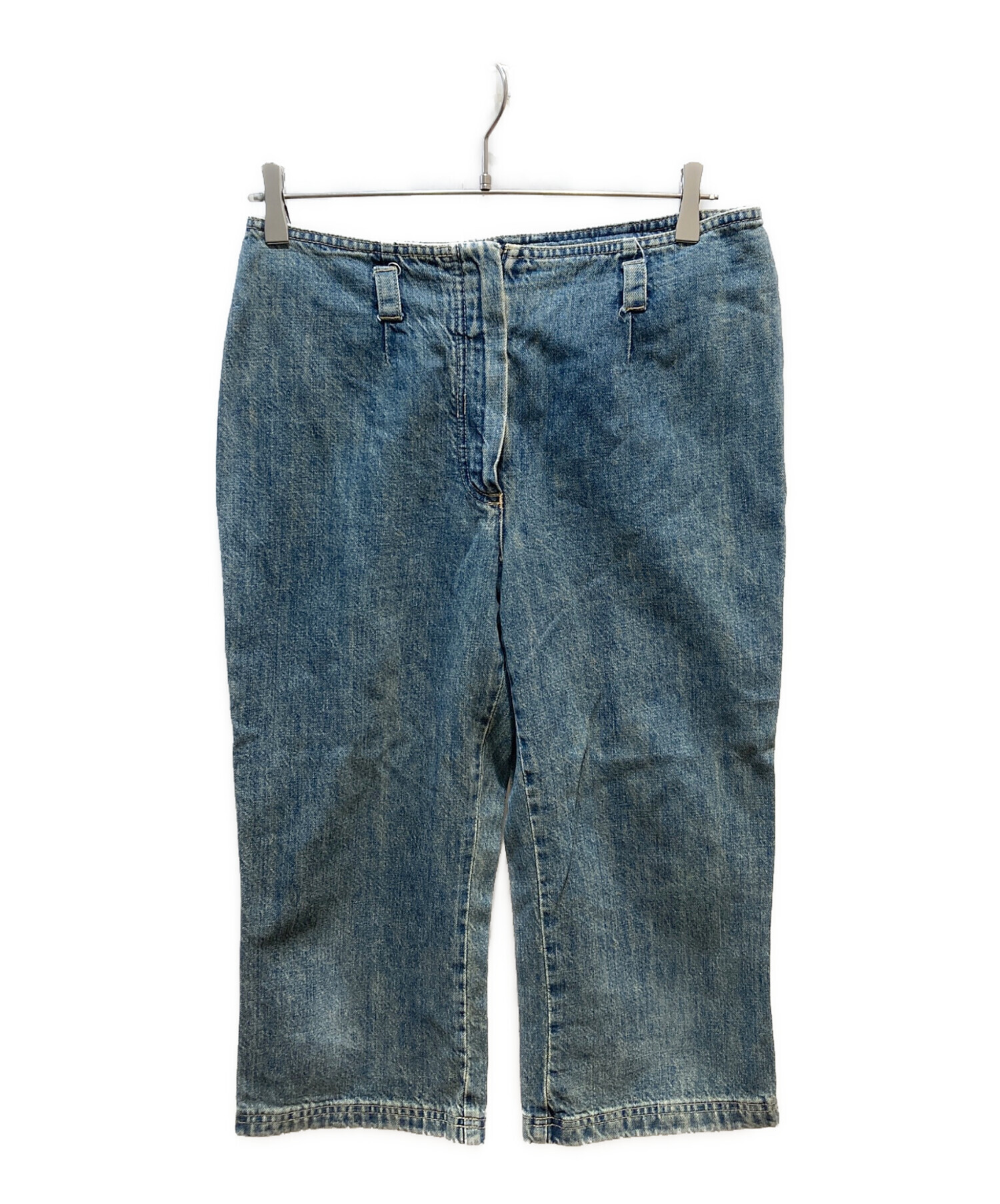 中古・古着通販】CHANEL (シャネル) デニムクロップドパンツ 