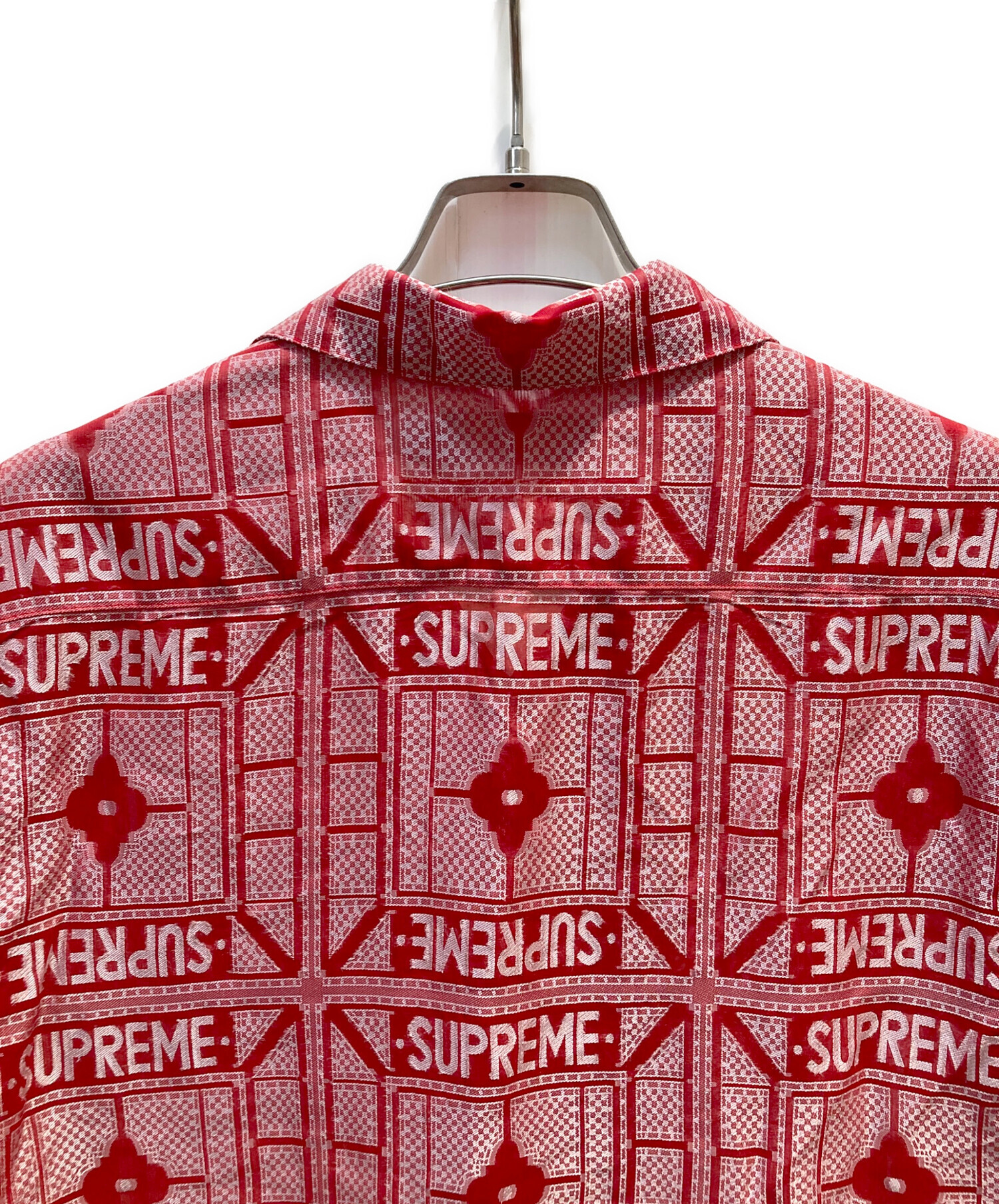中古・古着通販】Supreme (シュプリーム) tray jacquard s/s shirt 