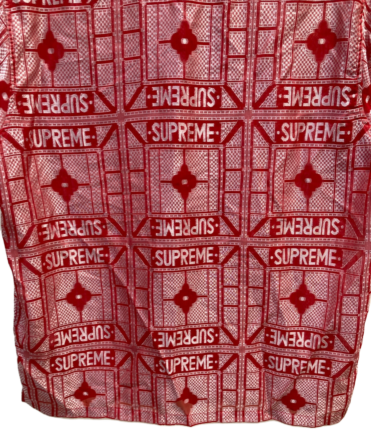 中古・古着通販】Supreme (シュプリーム) tray jacquard s/s shirt 