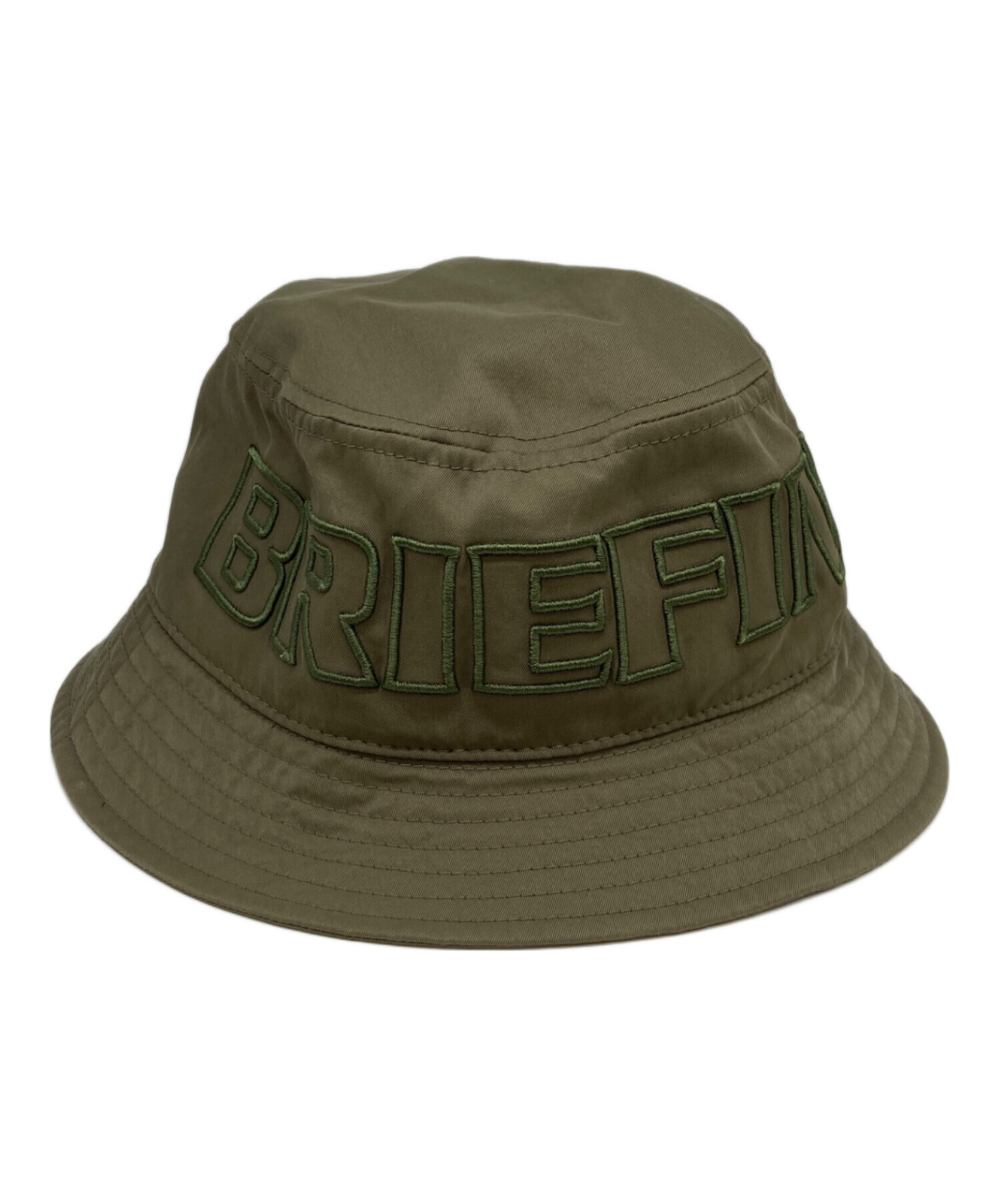 BRIEFING バケットハット カーキ　未使用 中古・古着通販】BRIEFING (ブリーフィング) バケットハット カーキ