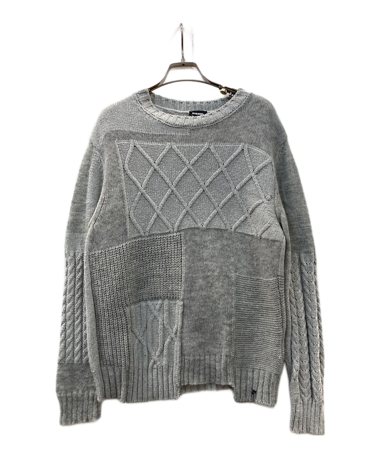 中古・古着通販】DIESEL (ディーゼル) アルパカモヘヤ混紡ケーブル 