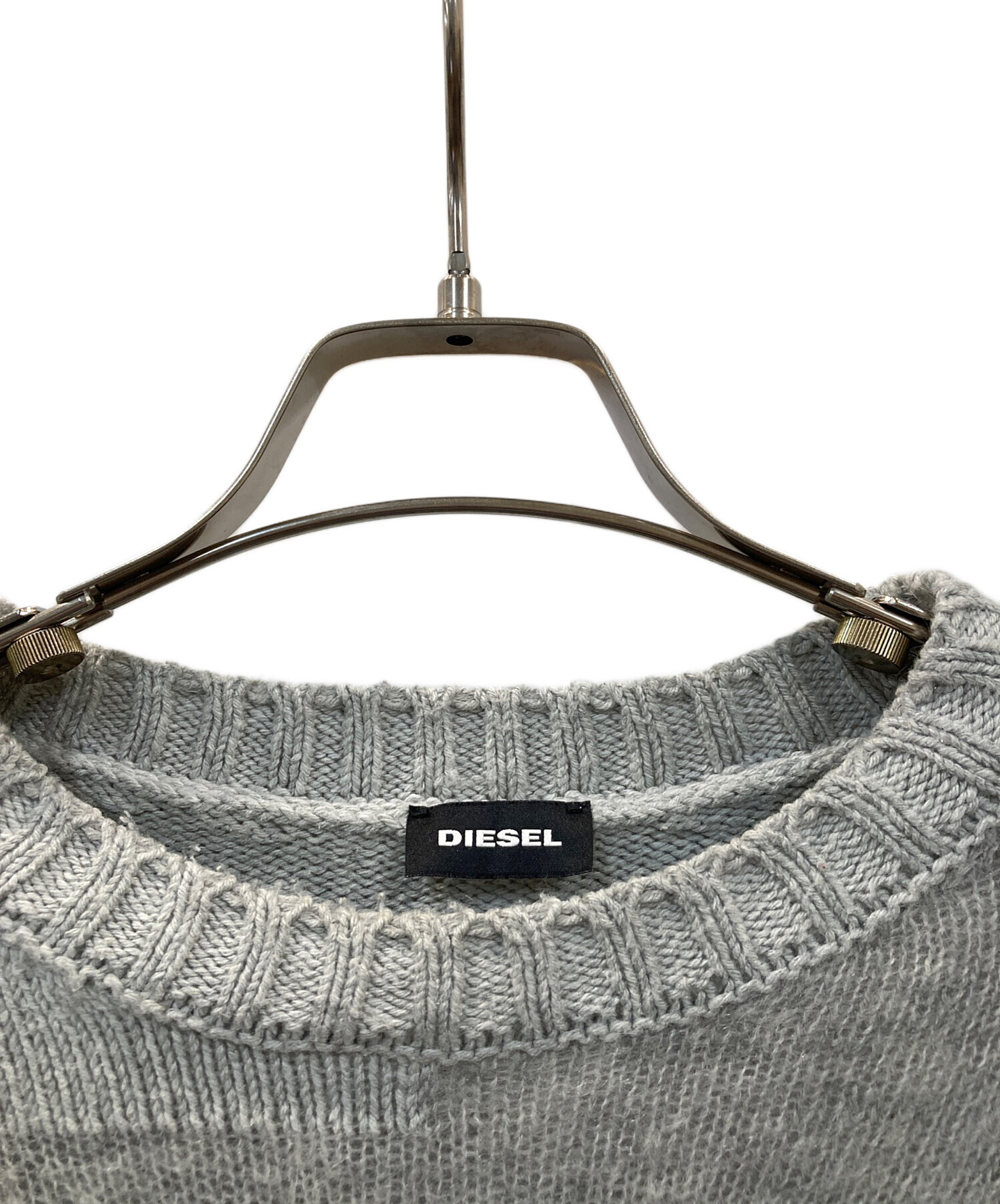 中古・古着通販】DIESEL (ディーゼル) アルパカモヘヤ混紡ケーブル 