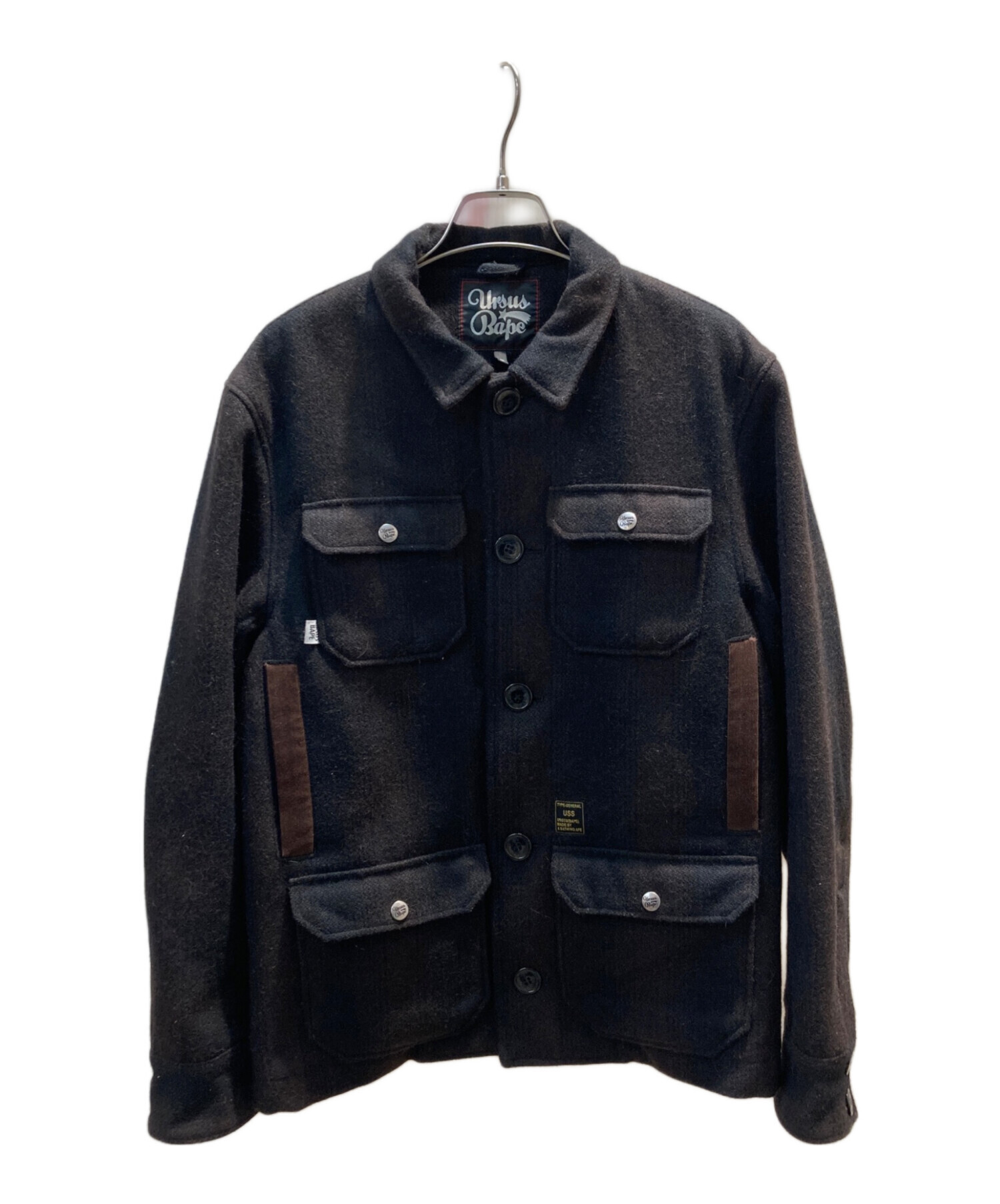 中古・古着通販】URSUS BAPE (アーサスベイプ) ライナー付ワーク 