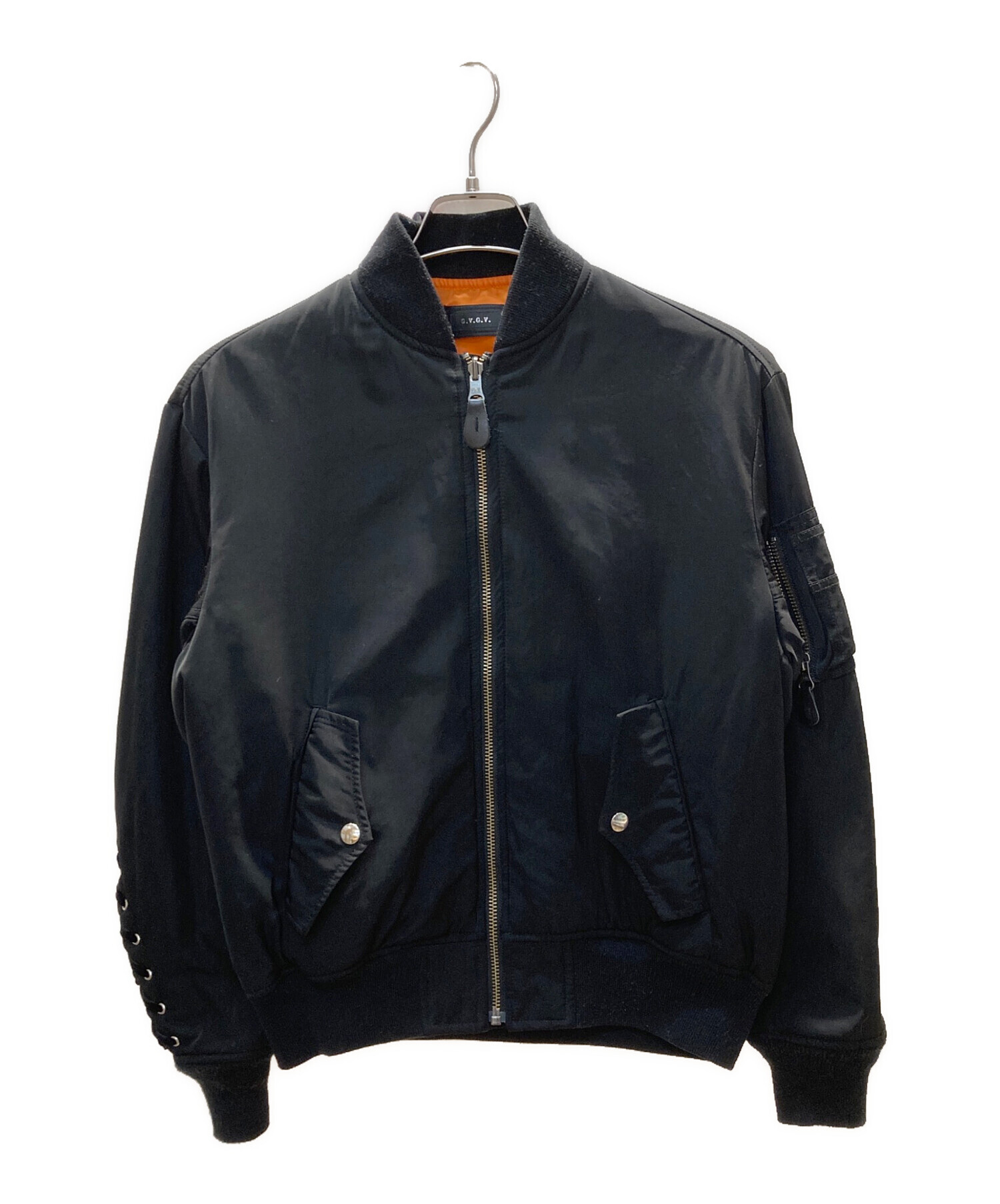 G.V.G.V. レースアップ ボンバージャケット／ gvgv MA-1 G.V.G.V.