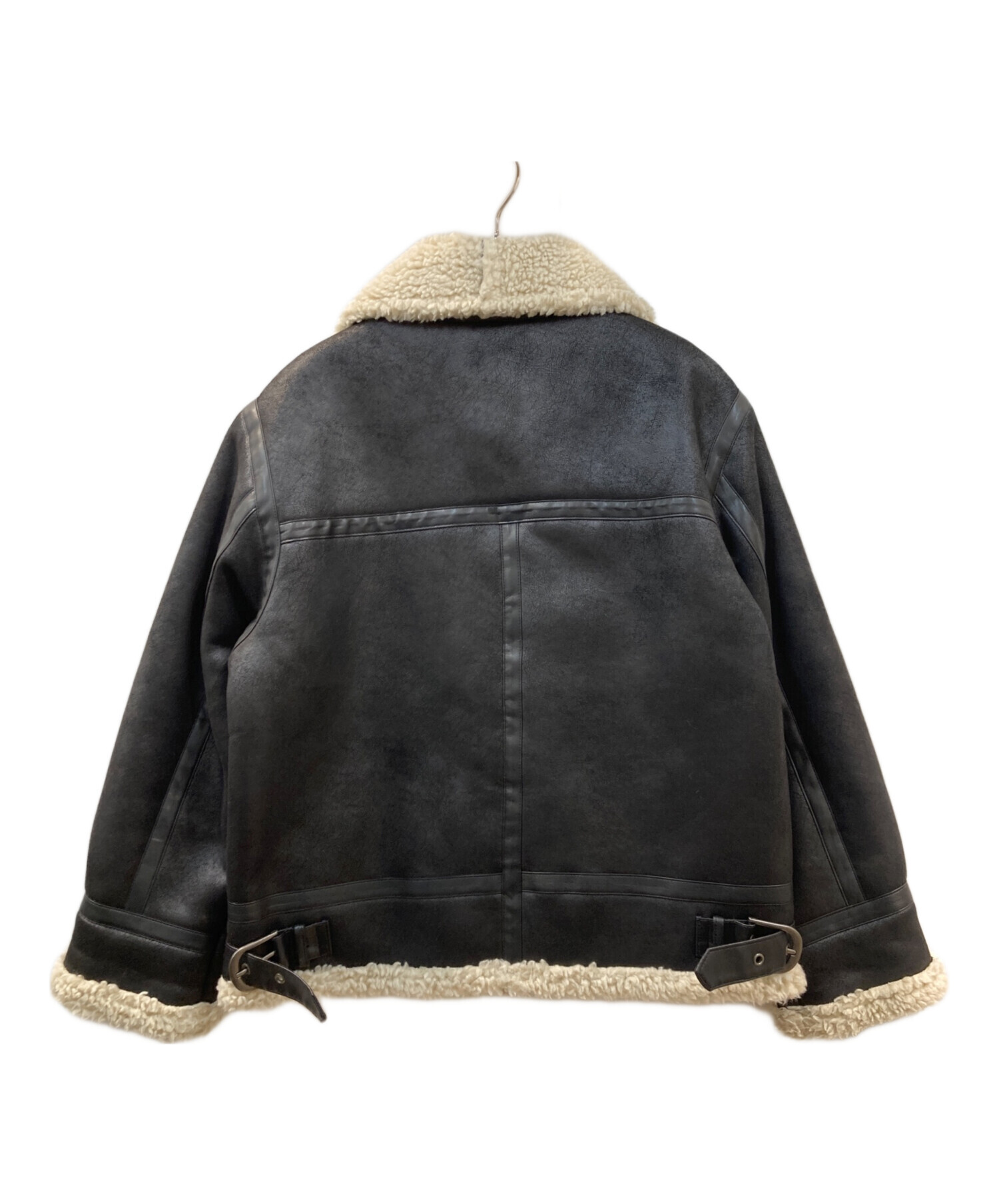 中古・古着通販】Ungrid (アングリッド) フェイクムートンボアブルゾン