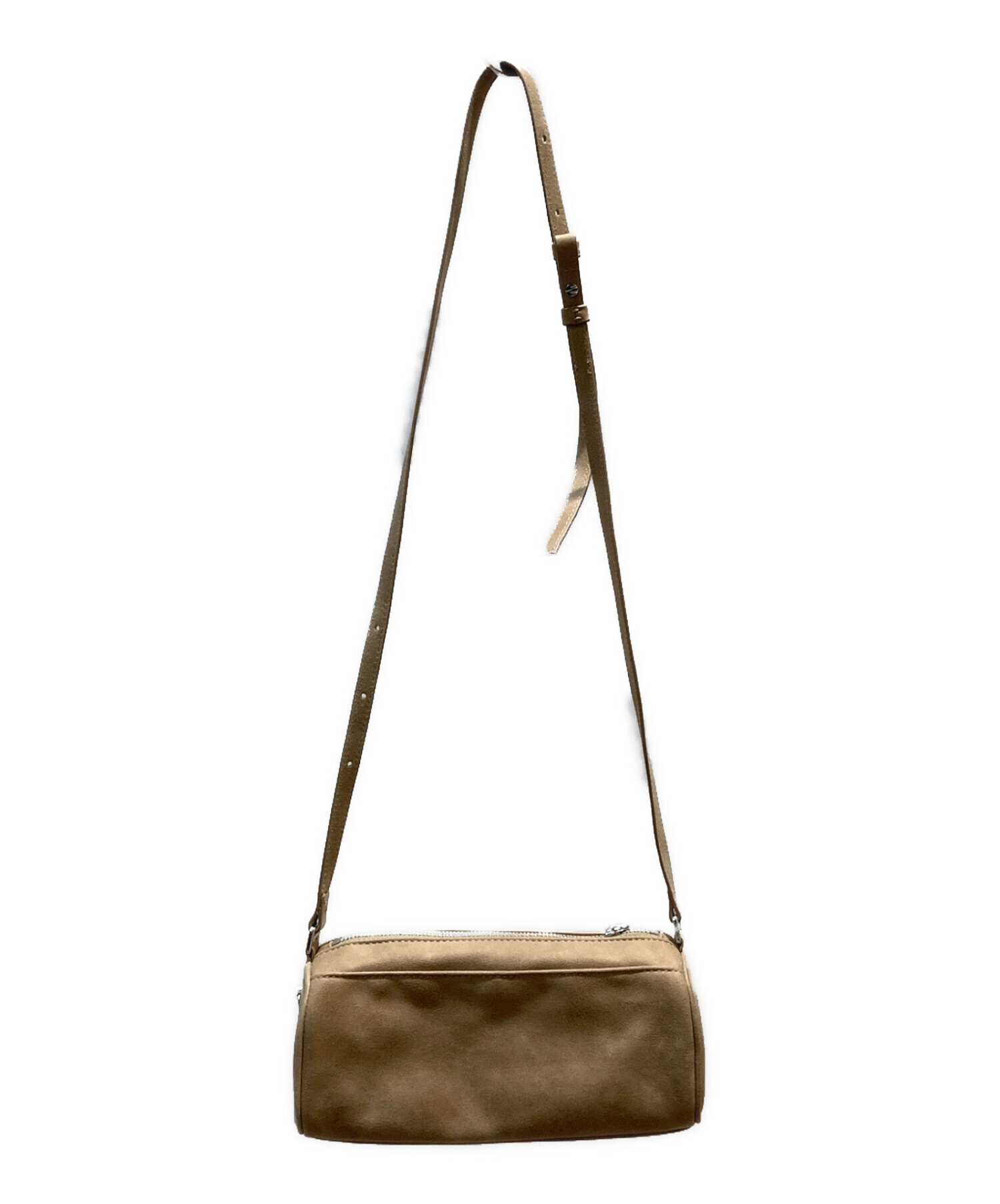 STAND OIL ベージュ スエード風 ショルダーバッグ 中古・古着通販】STAND OIL (スタンドオイル) ショルダーバッグ