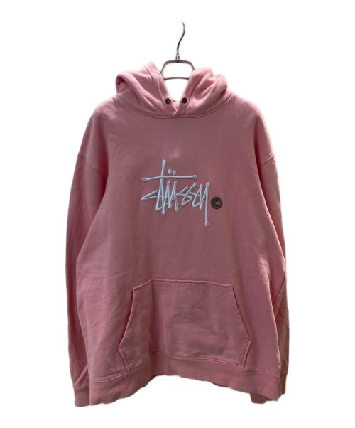 中古・古着通販】stussy (ステューシー) パーカー ピンク サイズ:XL