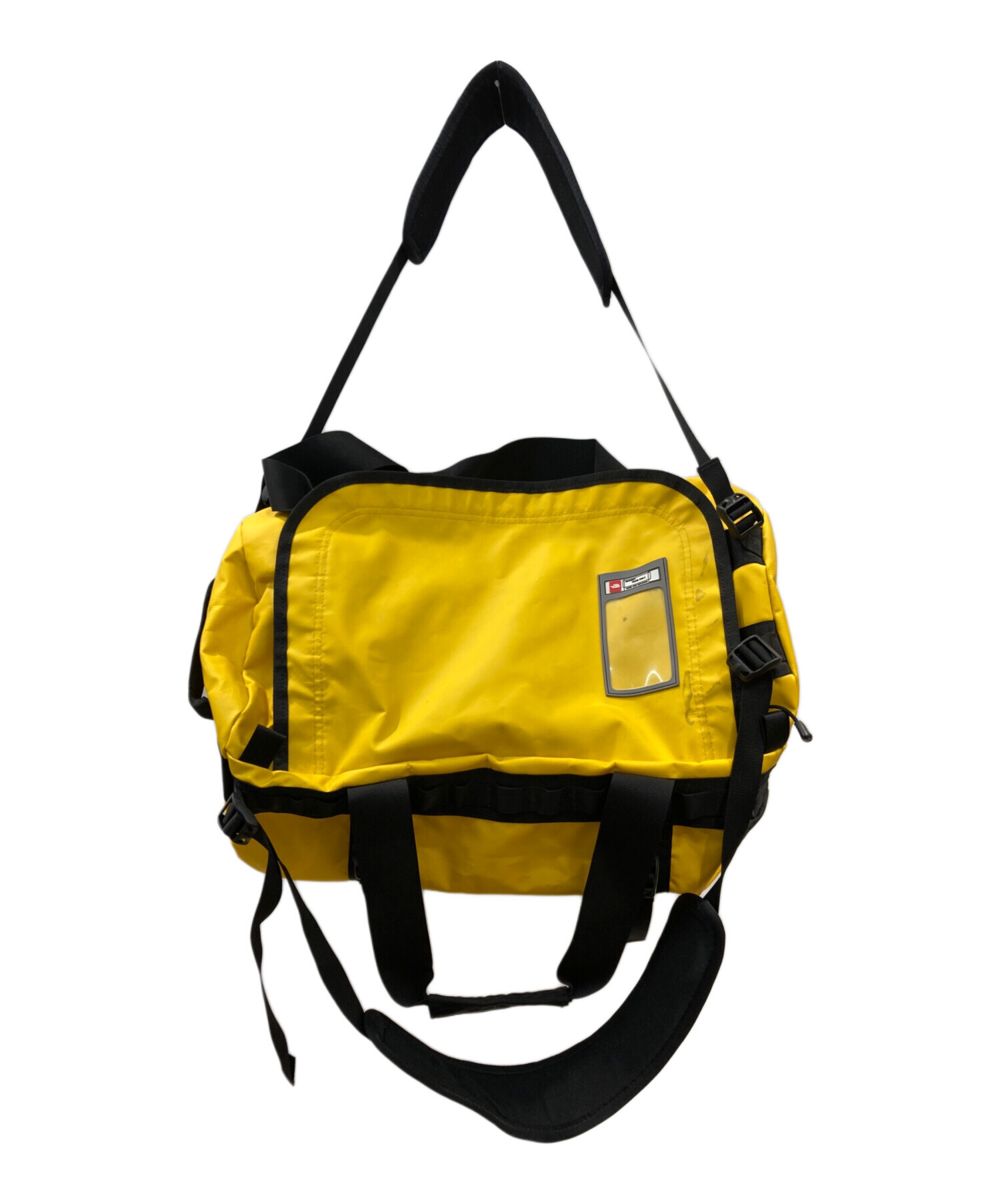 THE NORTH FACE ボストンバッグ イエロー/ブラック 中古・古着通販】THE NORTH FACE (ザ ノース フェイス) ボストンバッグ