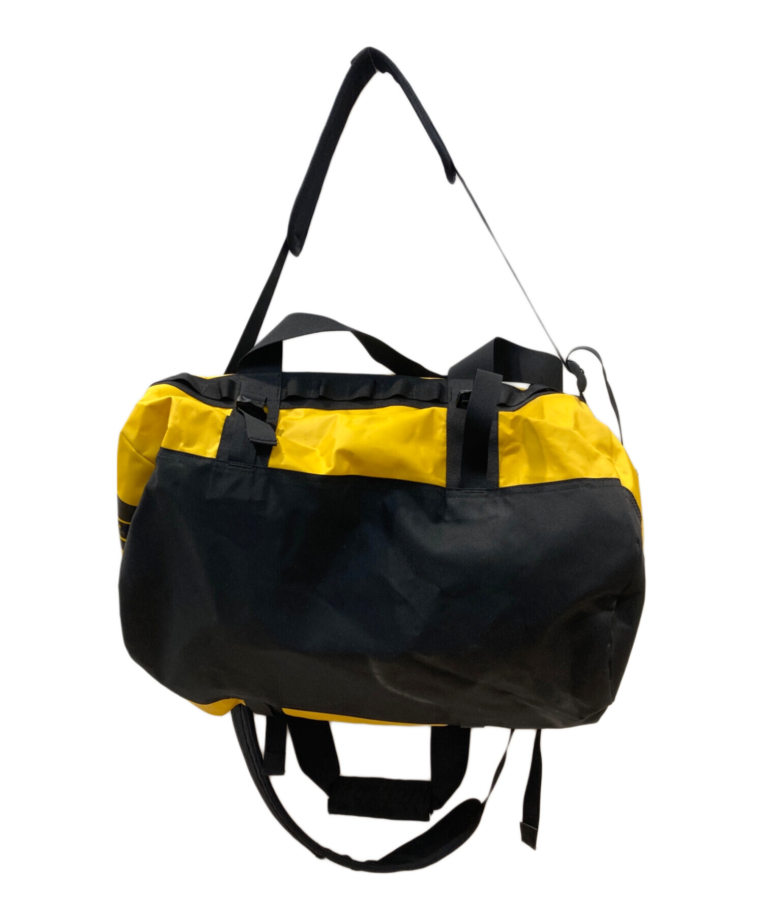 THE NORTH FACE ボストンバッグ イエロー/ブラック 中古・古着通販】THE NORTH FACE (ザ ノース フェイス) ボストンバッグ