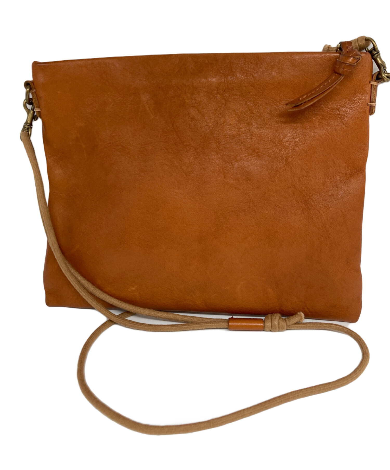 slow スロウ　レザー　サコッシュ　バッグ　新品未使用 SLOW ショルダーバッグ スロウ / shrink-sacoche シュリンクレザー