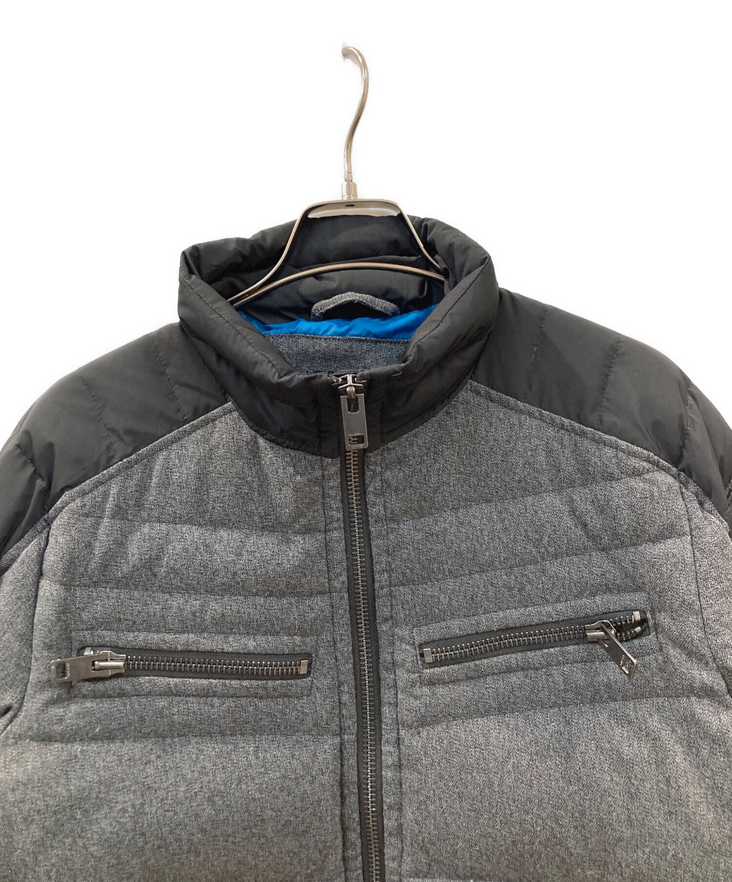 中古・古着通販】DIESEL (ディーゼル) ダウンジャケット グレー サイズ 