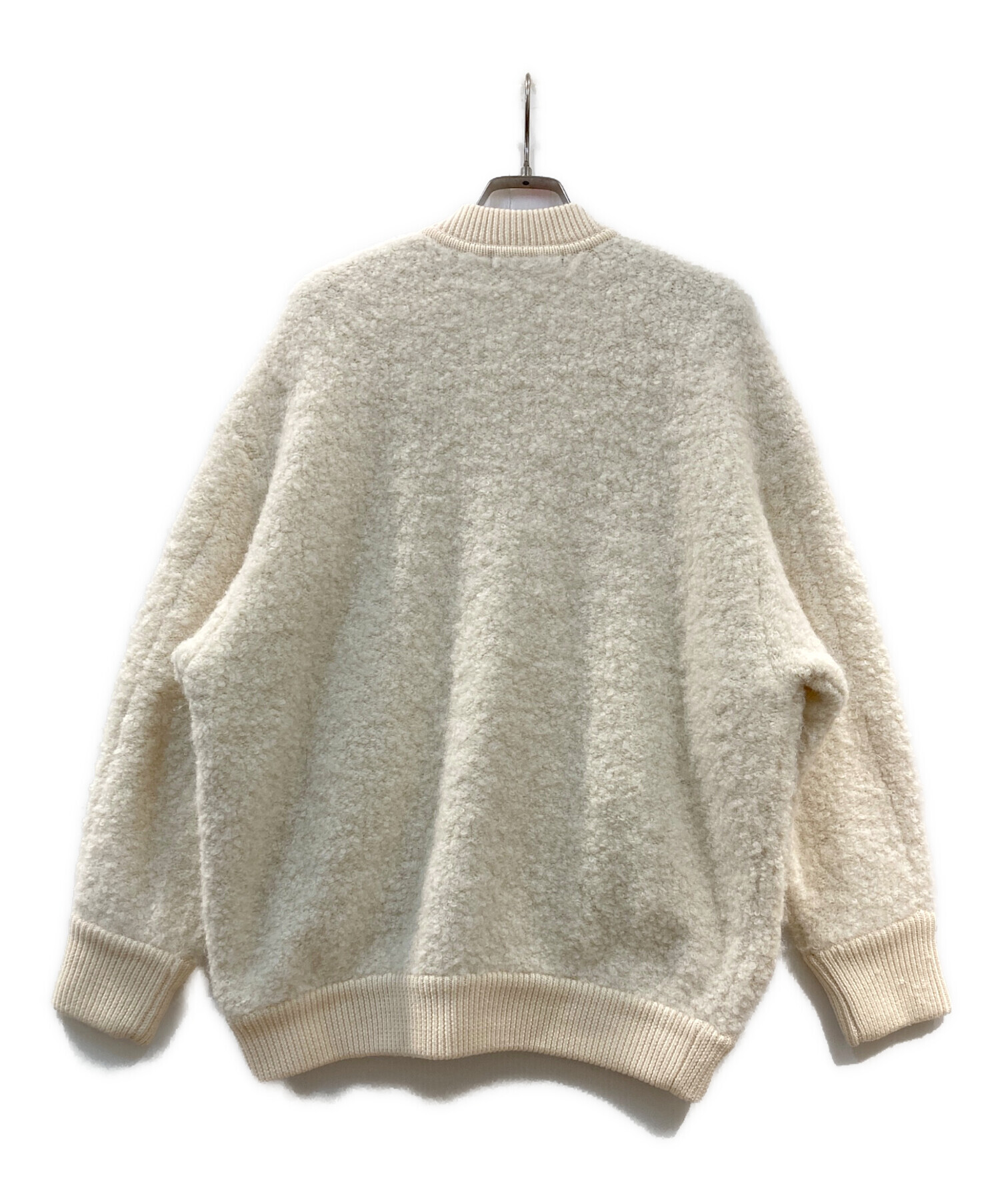 中古・古着通販】23区 (ニジュウサンク) アルパカ混ニットブルゾン