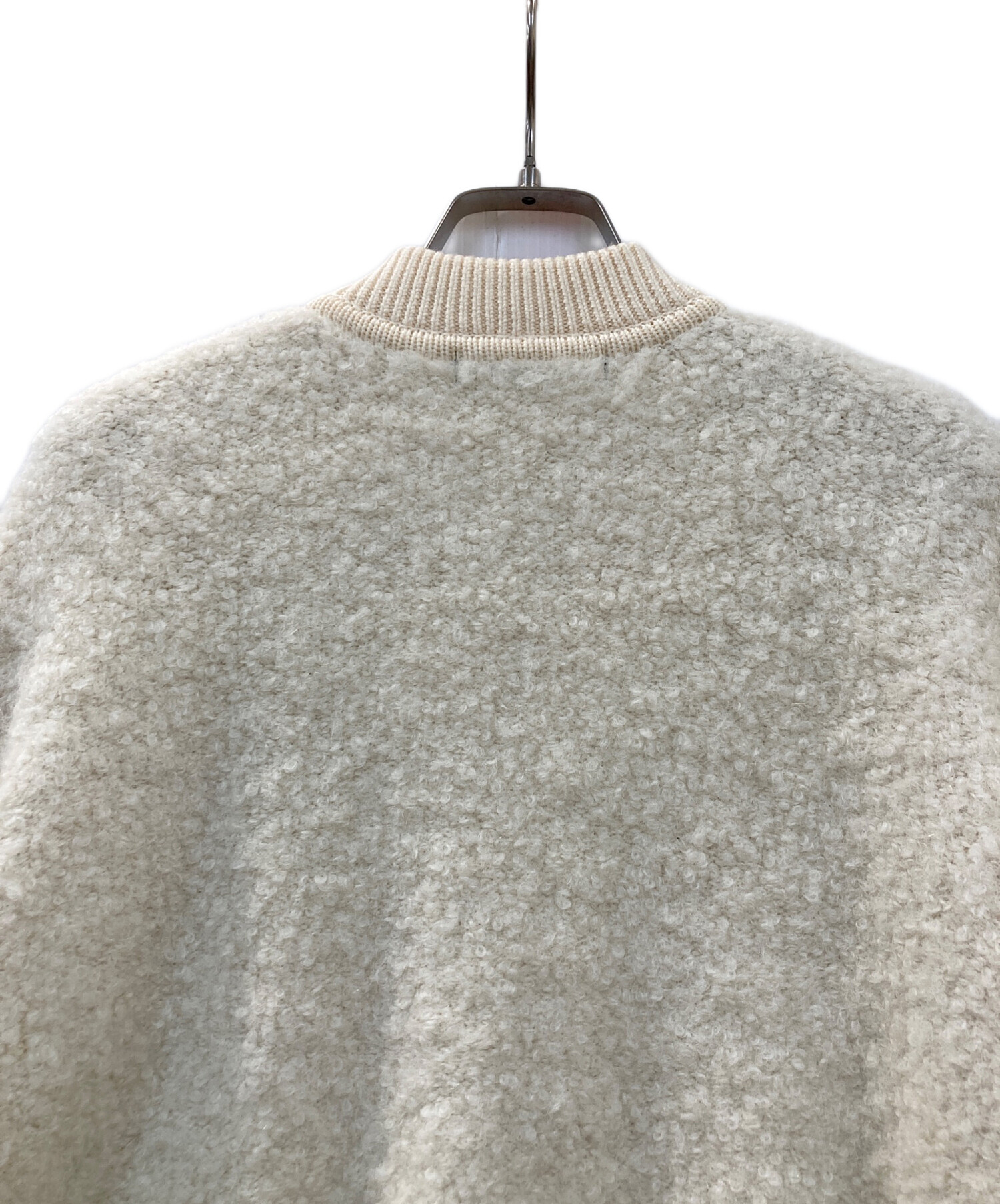 中古・古着通販】23区 (ニジュウサンク) アルパカ混ニットブルゾン