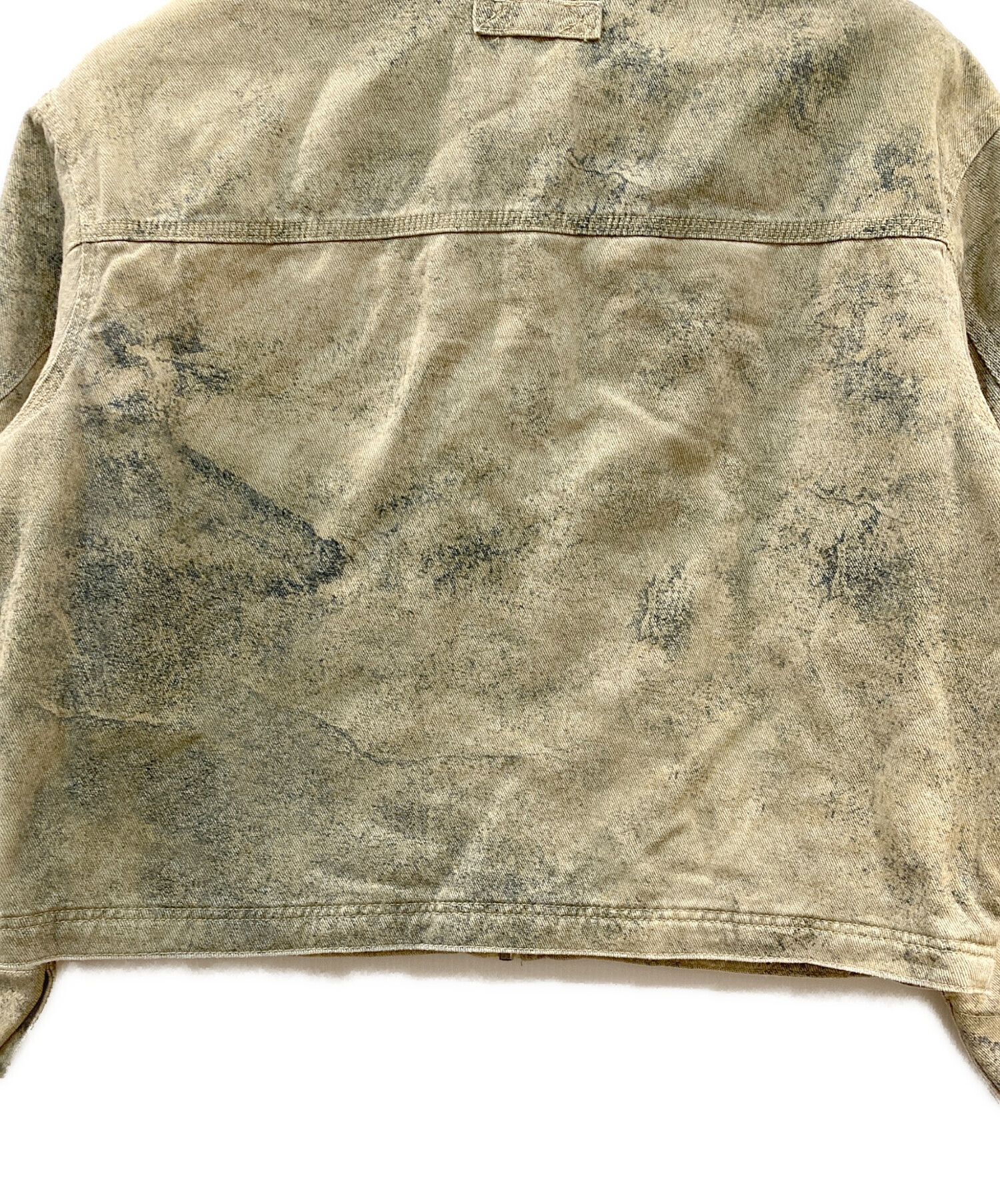中古・古着通販】ZARA (ザラ) アブストラクトプリント柄ボクシー