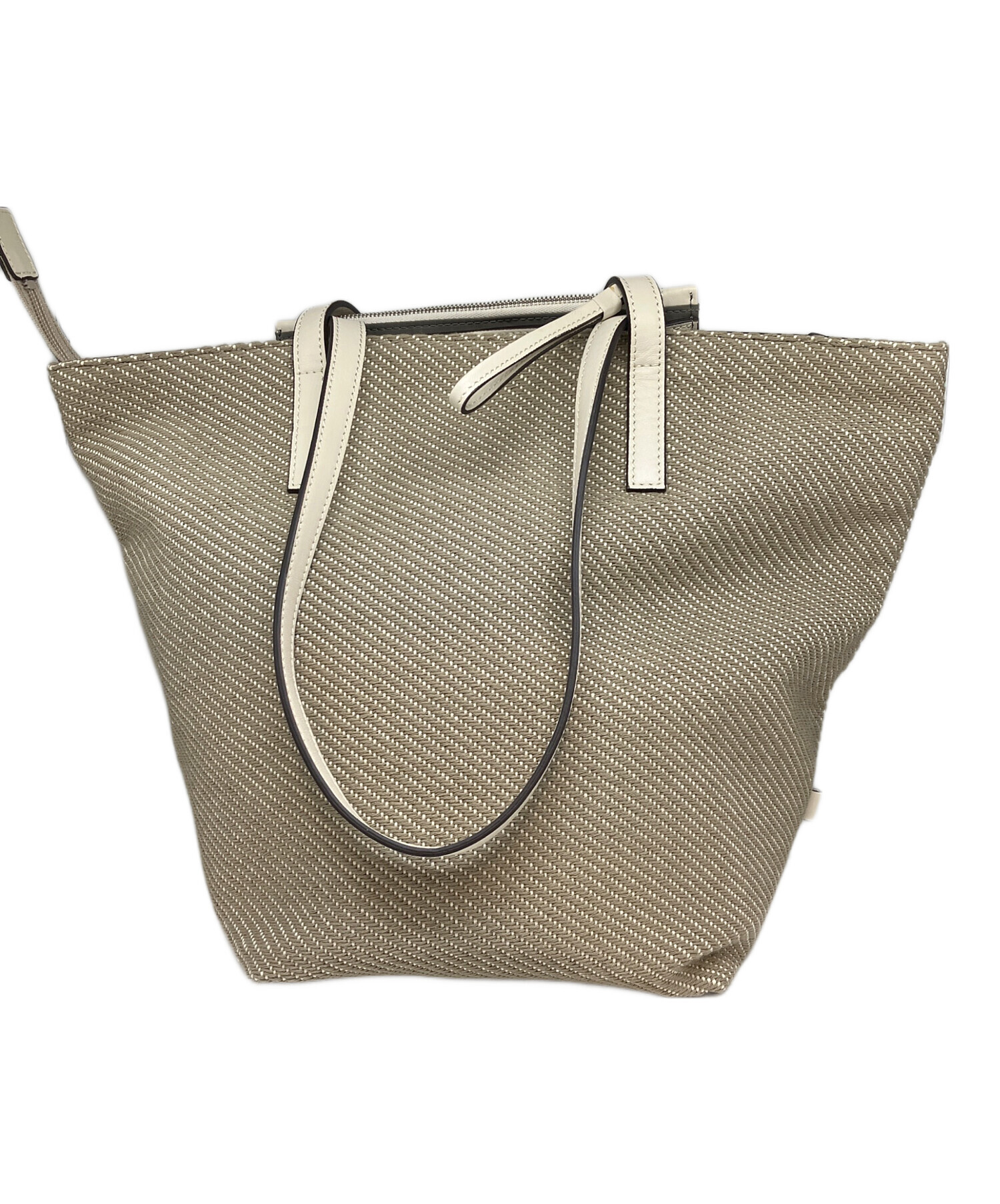 中古・古着通販】PELLE BORSA (ペレボルサ) トートバッグ ベージュ 