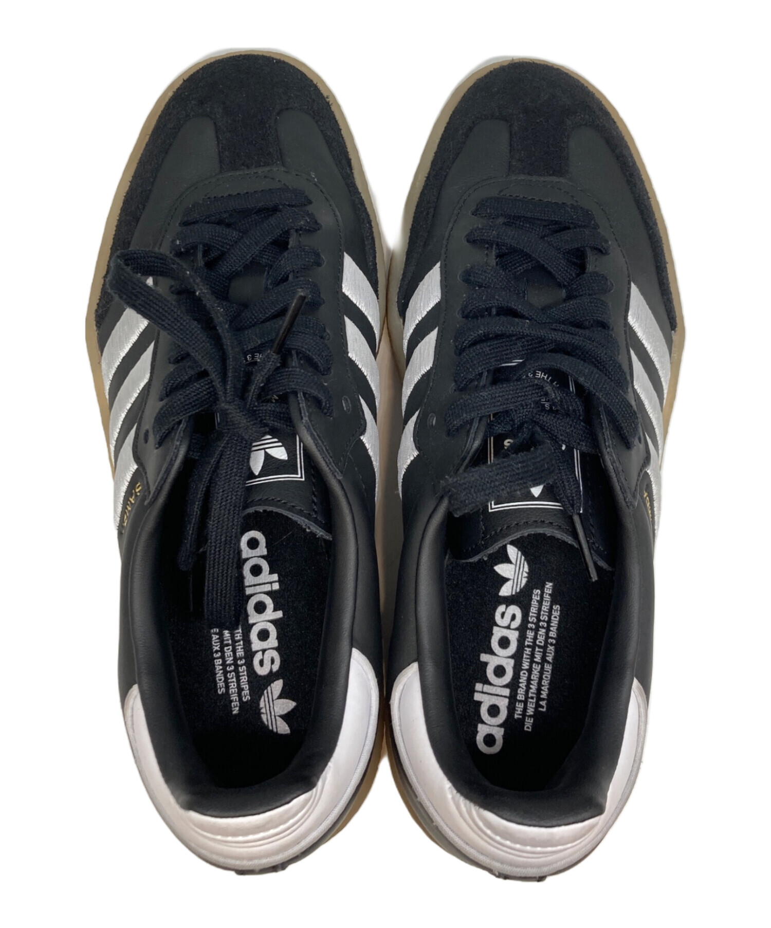 中古・古着通販】adidas (アディダス) SAMBAE ブラック サイズ:24.5 