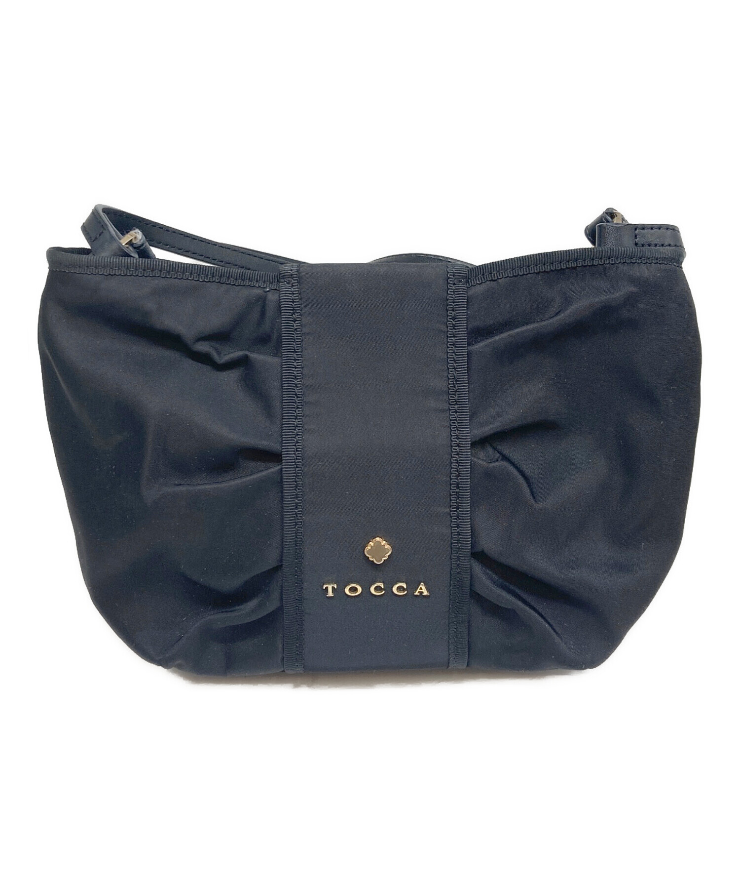 中古・古着通販】TOCCA (トッカ) RIBBON KNOT POCHETTE ブラック