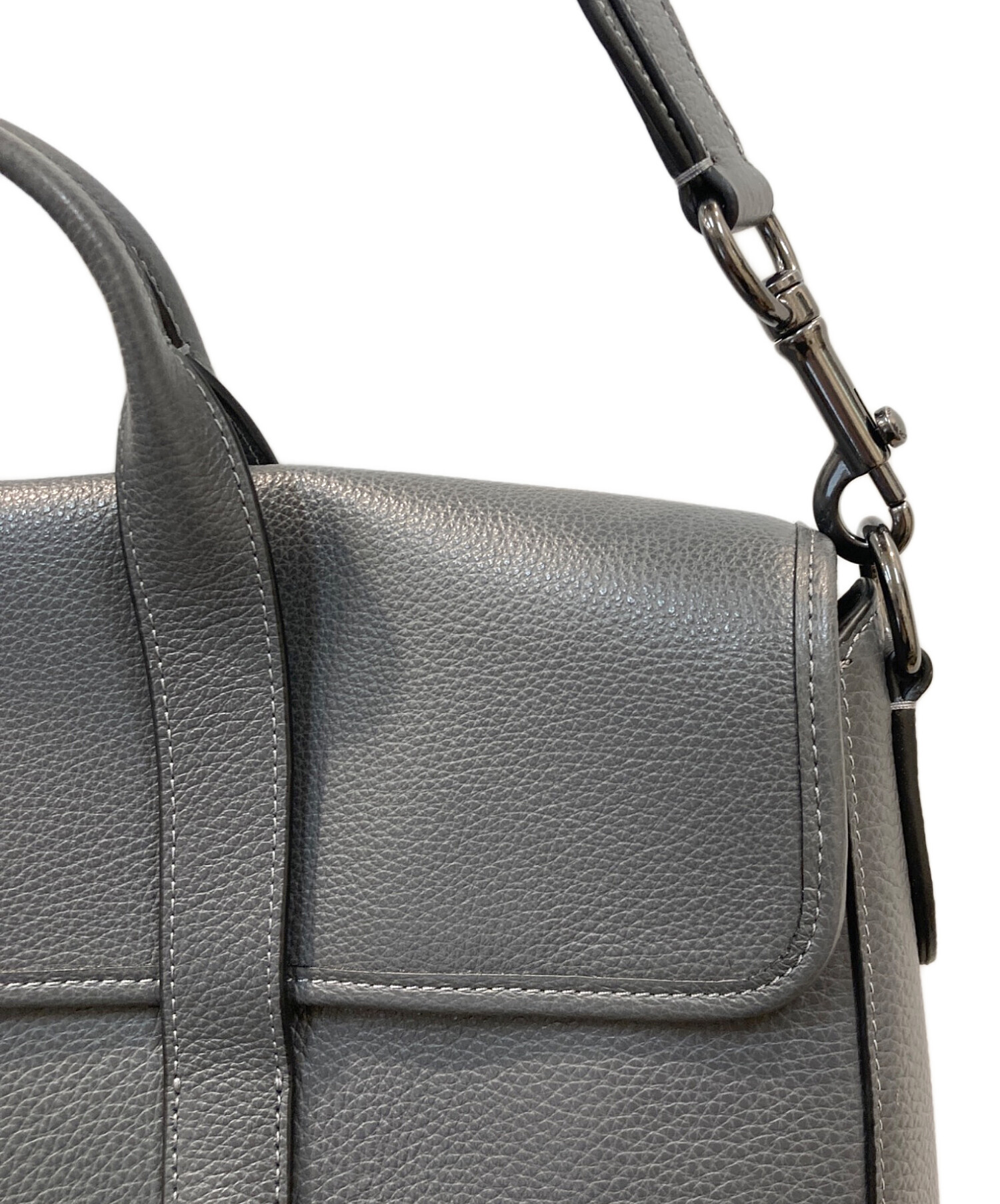 COACH コーチ　2Ways グレー 中古・古着通販】COACH (コーチ) サリバン ポートフォリオ ブリーフ