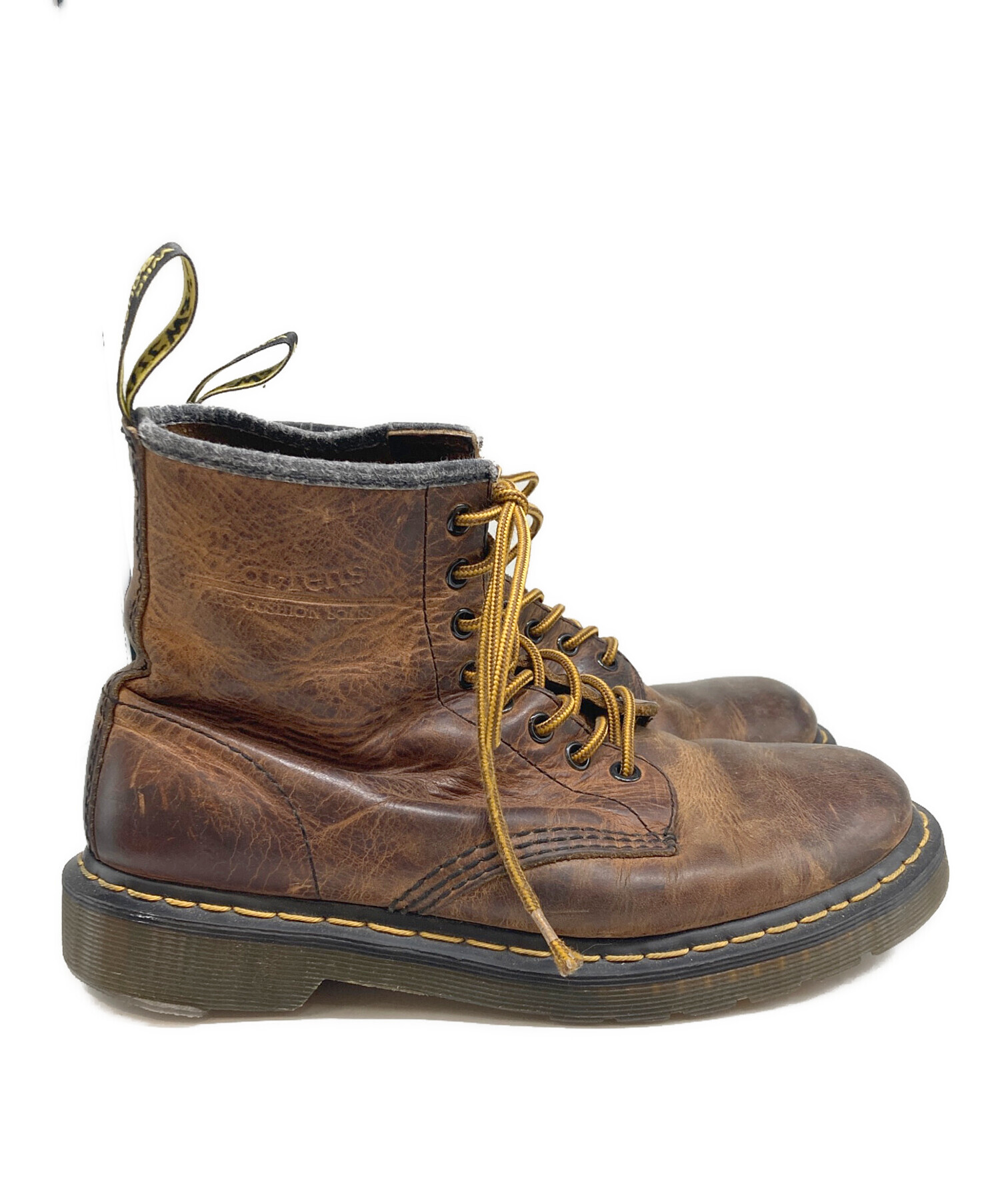 中古・古着通販】Dr.Martens (ドクターマーチン) ブーツ ブラウン