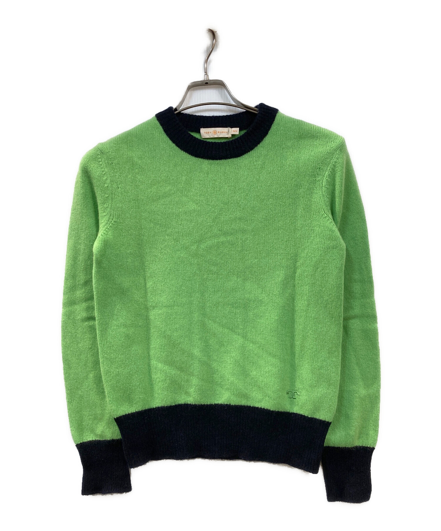中古・古着通販】TORY BURCH (トリーバーチ) カシミヤニット グリーン