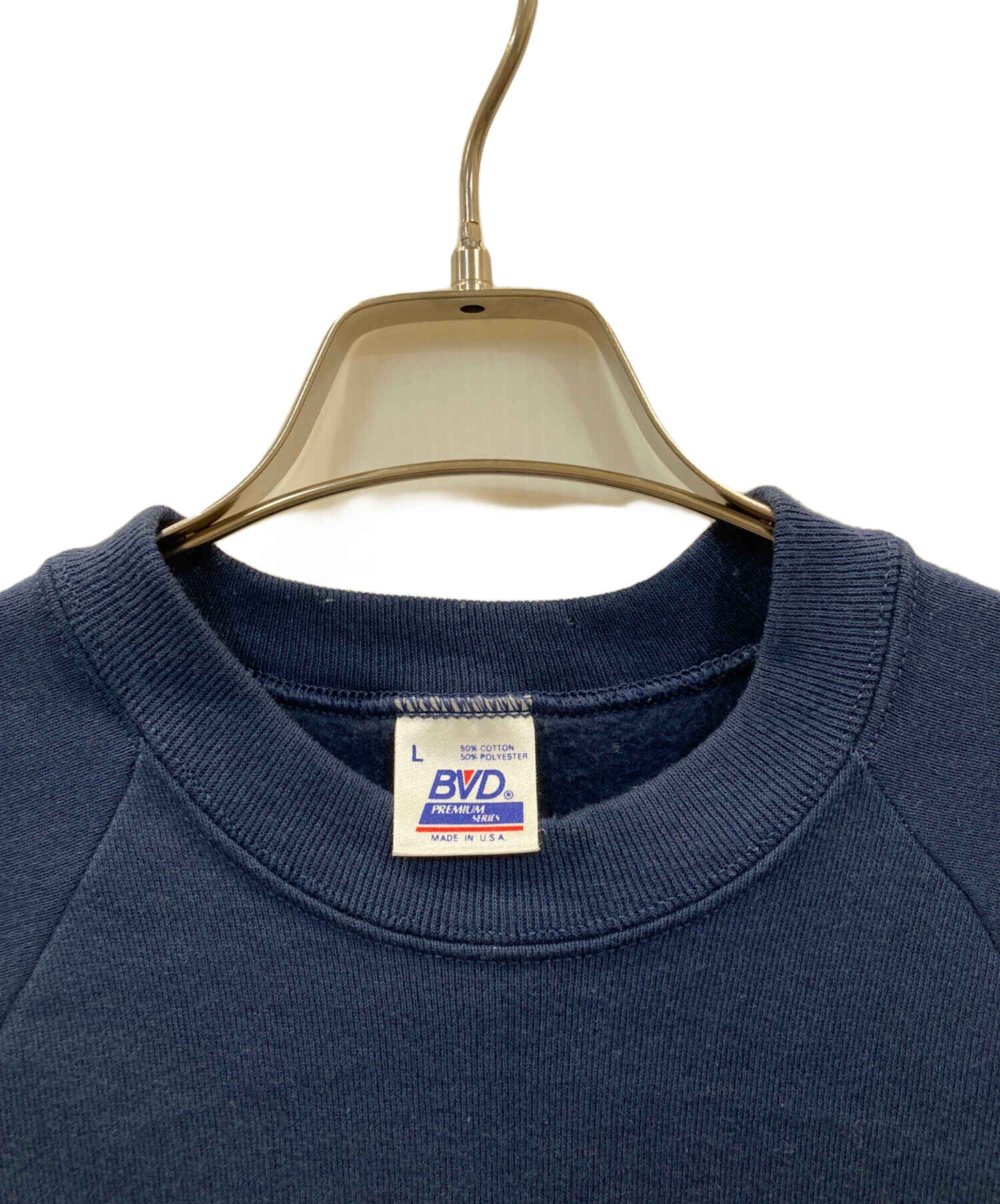 中古・古着通販】B.V.D (ビーブイディー) 80'sラグランスウェット