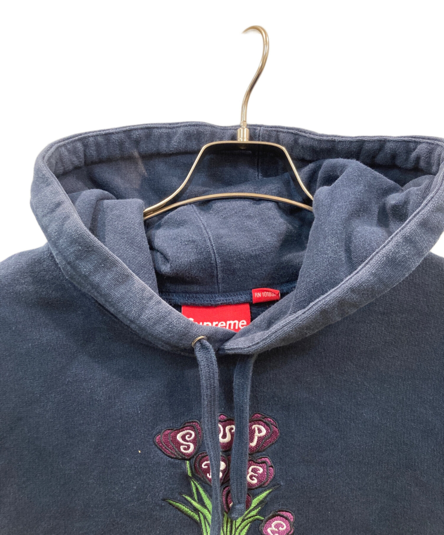 中古・古着通販】Supreme (シュプリーム) Flowers Hooded Sweatshirt 