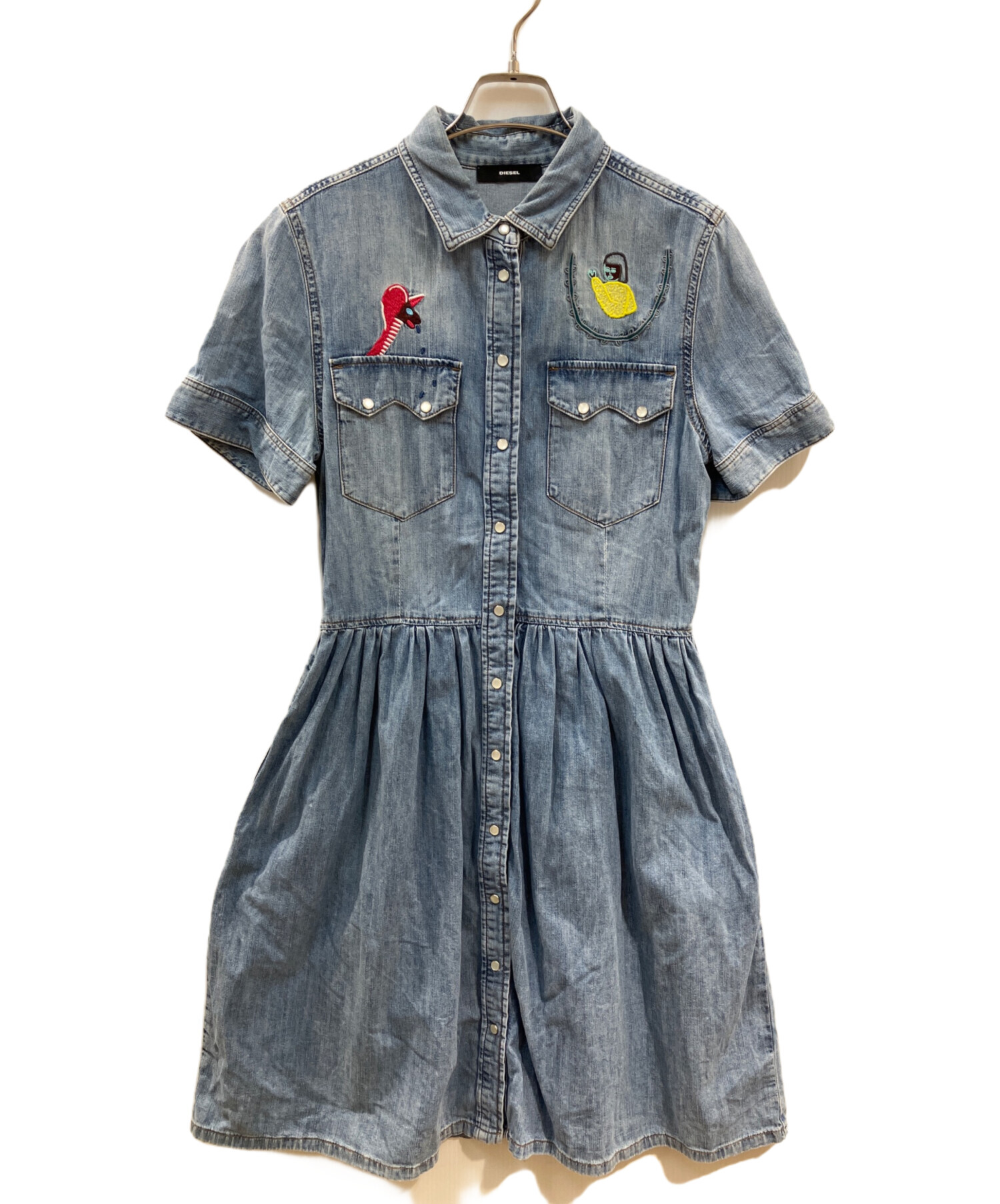 中古・古着通販】DIESEL (ディーゼル) デニムワンピース インディゴ 