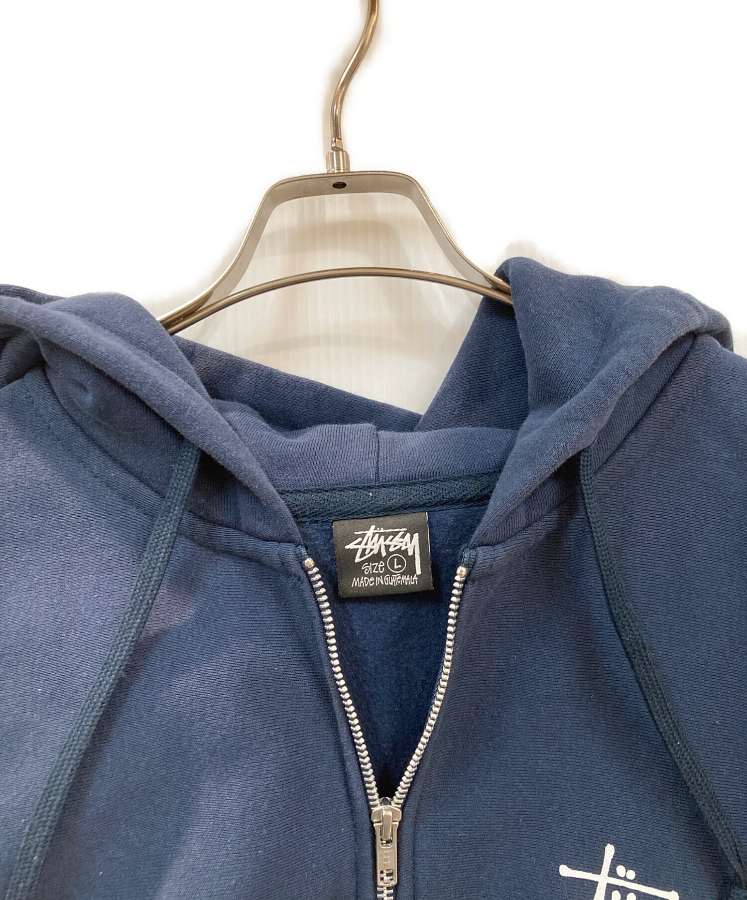 中古・古着通販】stussy (ステューシー) BASIC STUSSY ZIP HOODIE 