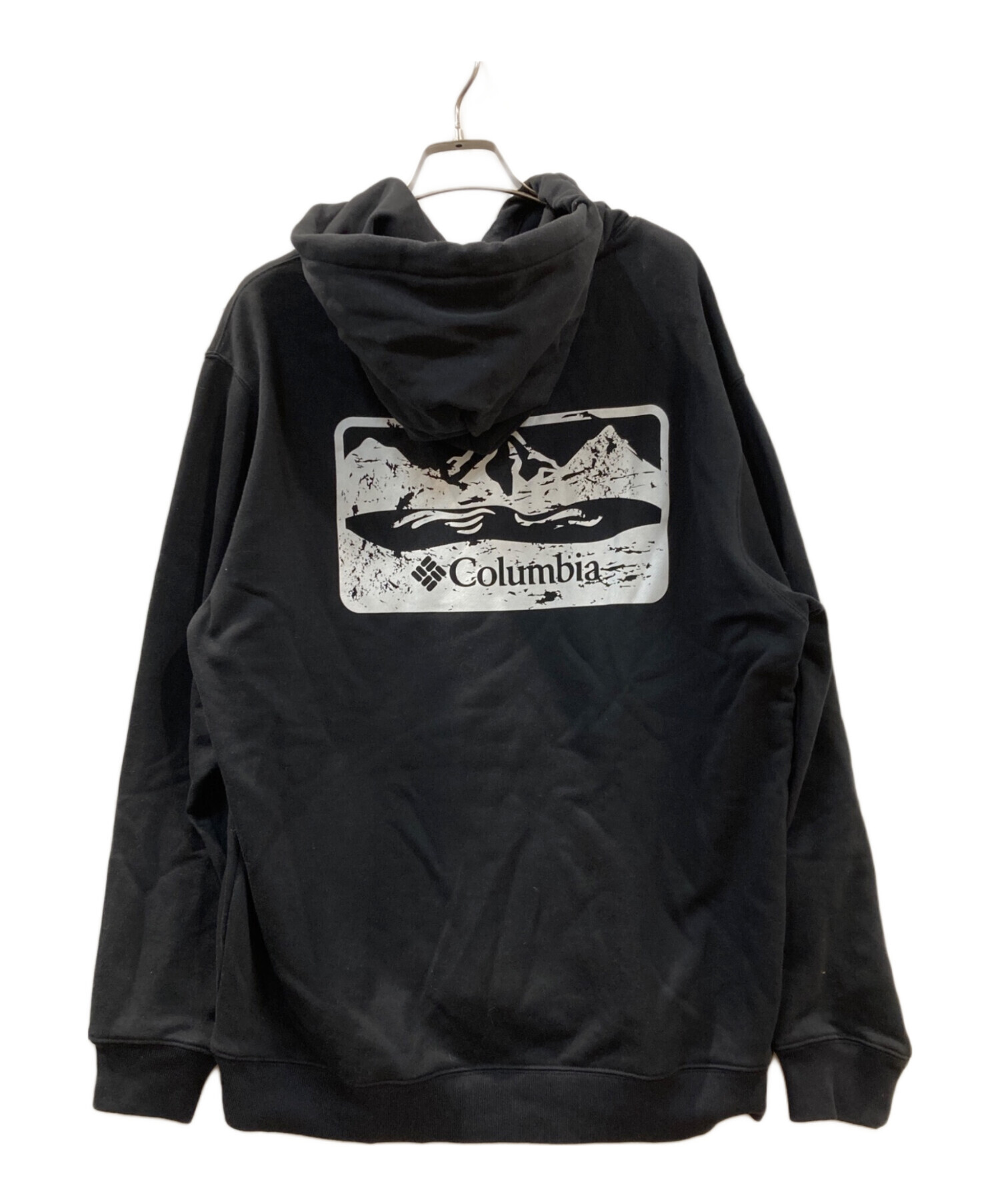 中古・古着通販】Columbia (コロンビア) パーカー ブラック サイズ:XL 