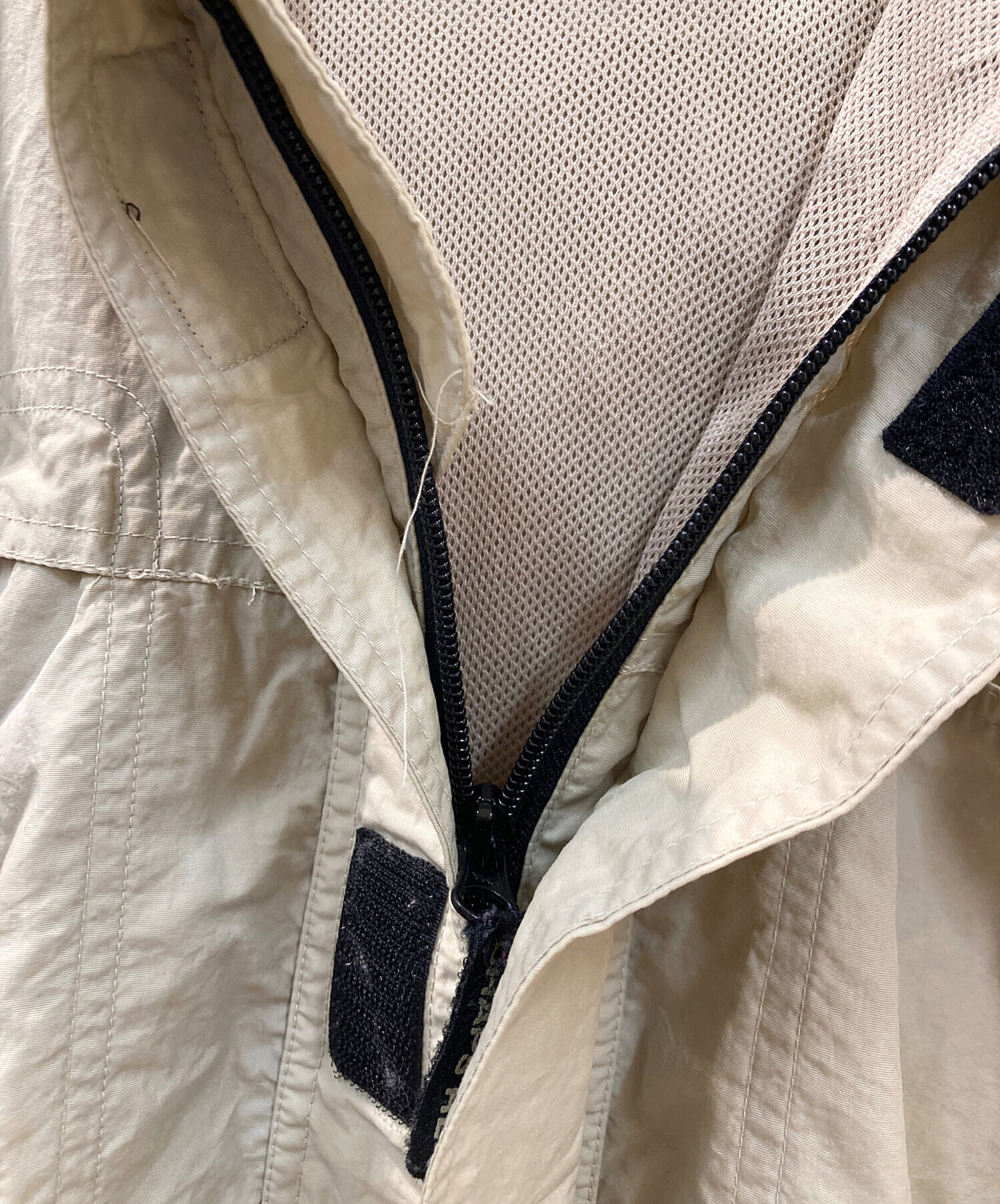 中古・古着通販】CHAPS (チャップス) アノラックパーカー ベージュ 