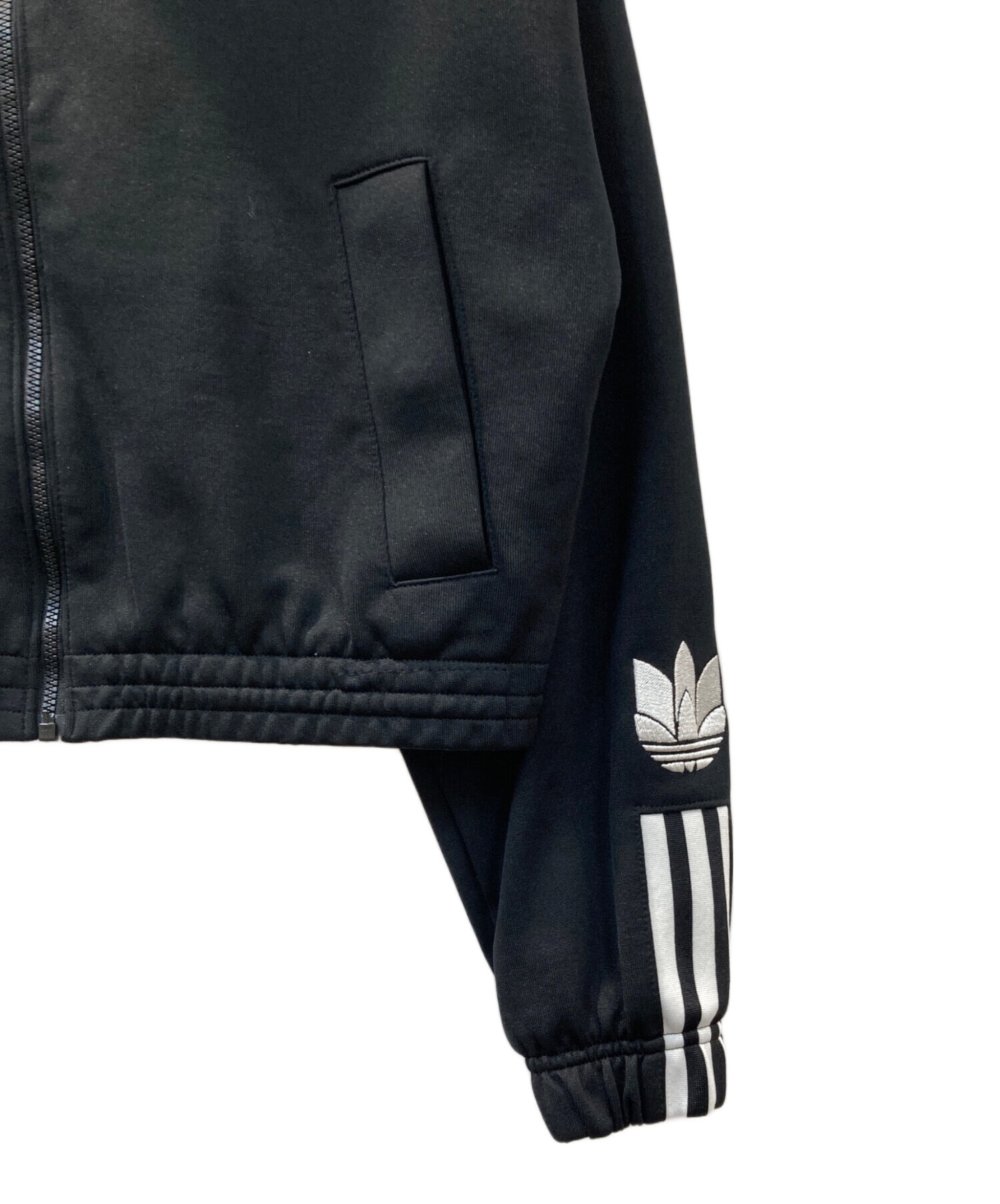 中古・古着通販】adidas (アディダス) トラックジャケット ブラック