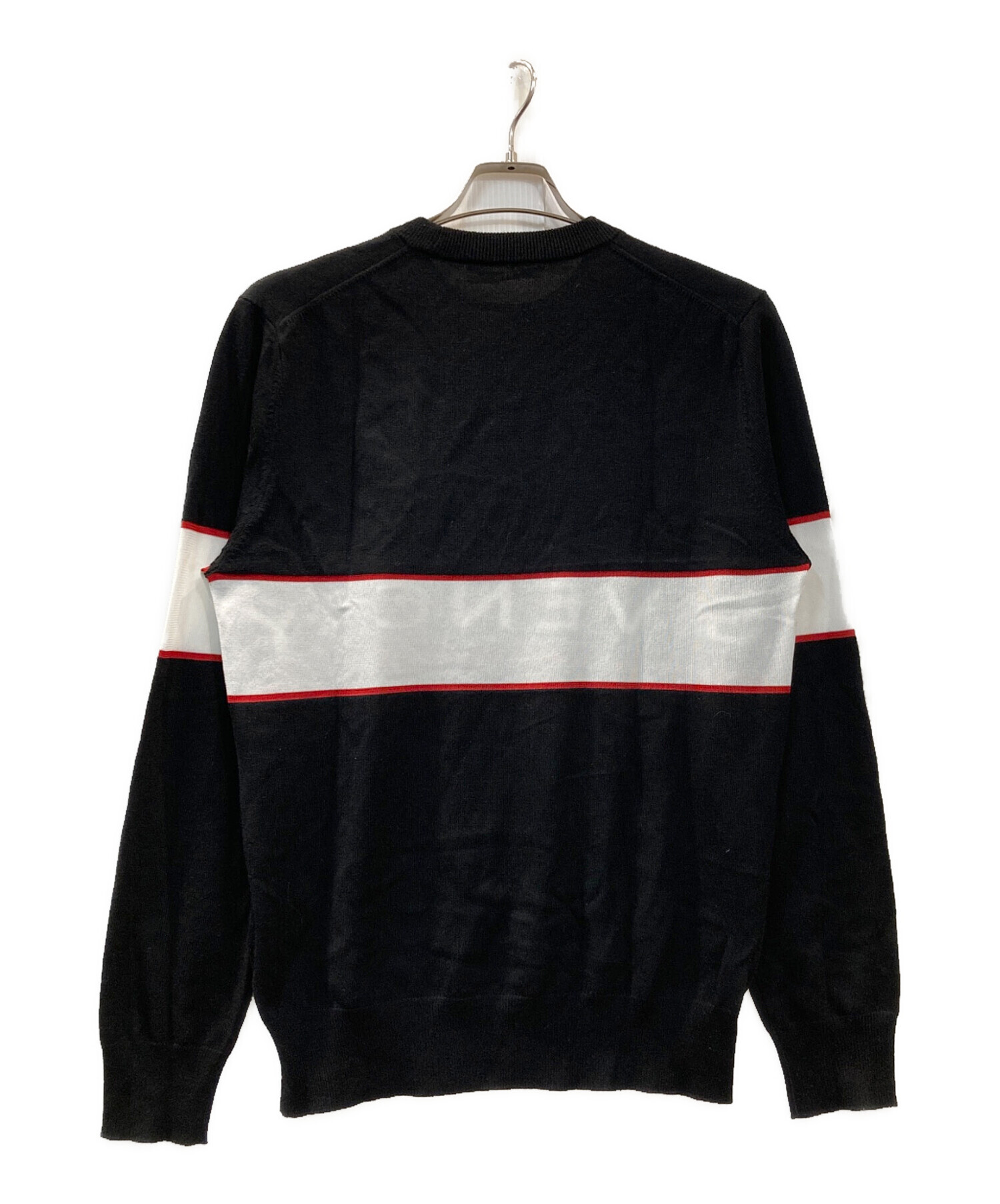 中古・古着通販】GIVENCHY (ジバンシィ) クルーネックニット ブラック 