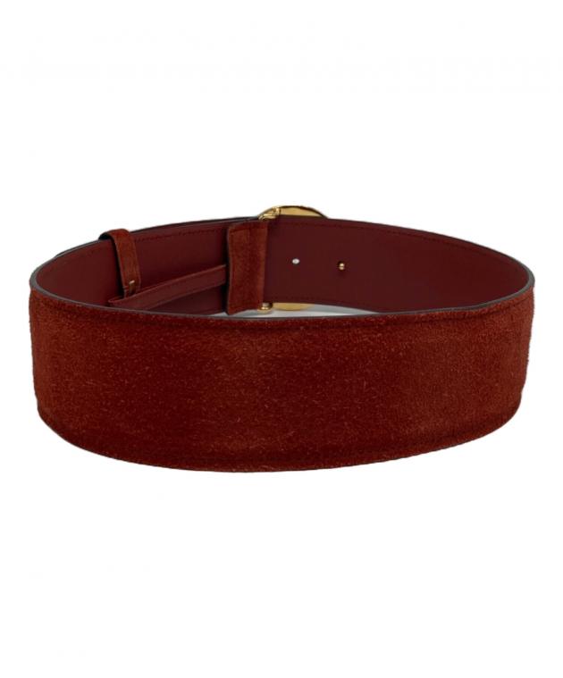 中古・古着通販】GUCCI (グッチ) ブロンディ ワイドスウェードベルト