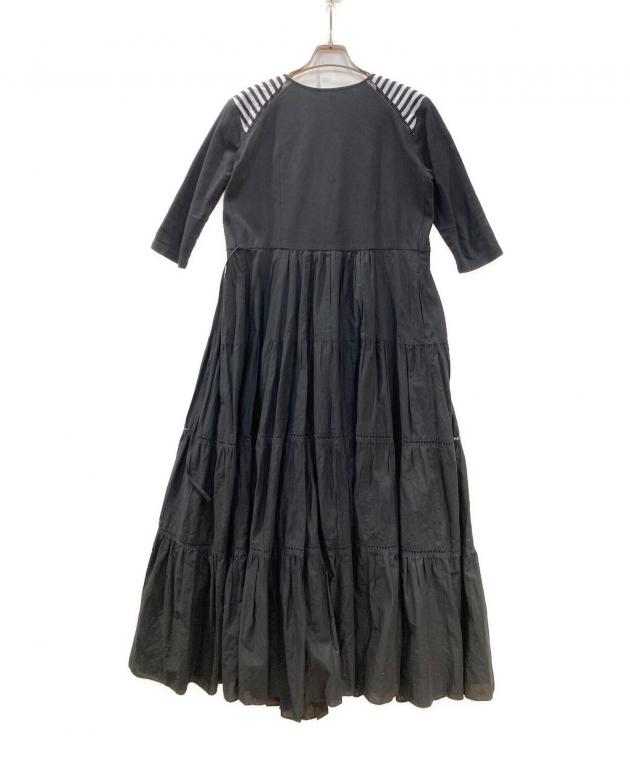 ボーダーズアットバルコニー バレリーナマキシドレス 中古・古着通販】BORDERS at BALCONY (ボーダーズアットバルコニー