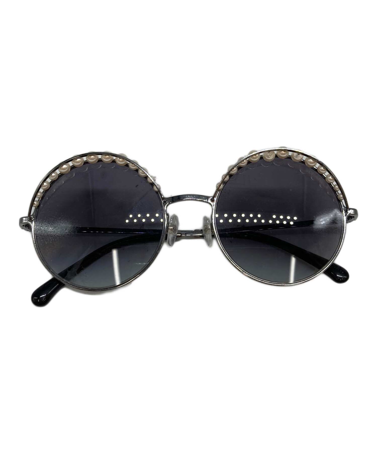 中古・古着通販】CHANEL (シャネル) サングラス ブラック サイズ:53