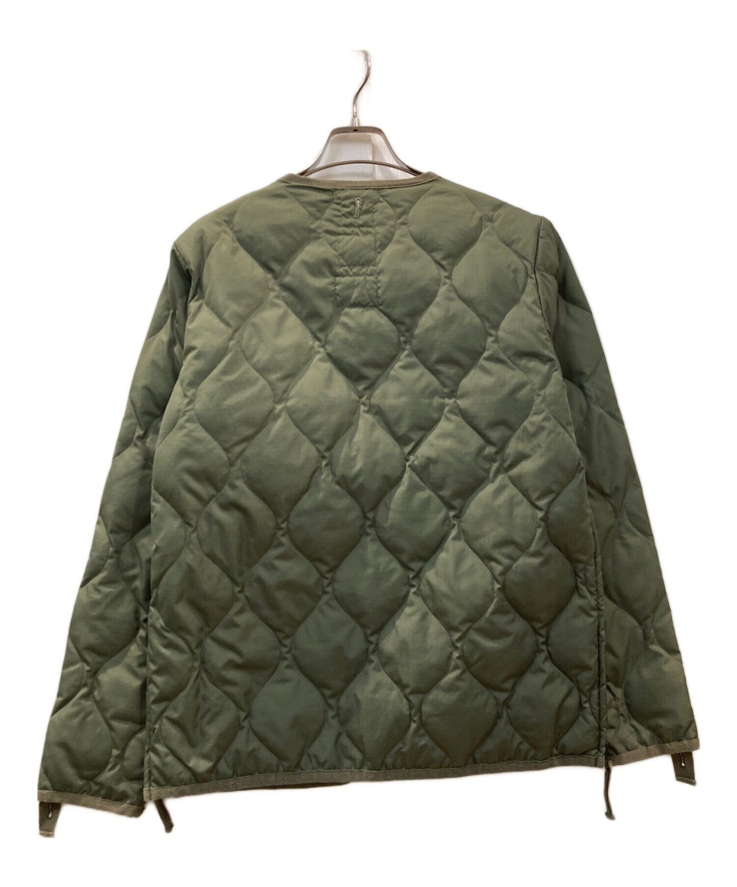 中古・古着通販】TAION (タイオン) U NECK BUTTON JACKETS ダウン 
