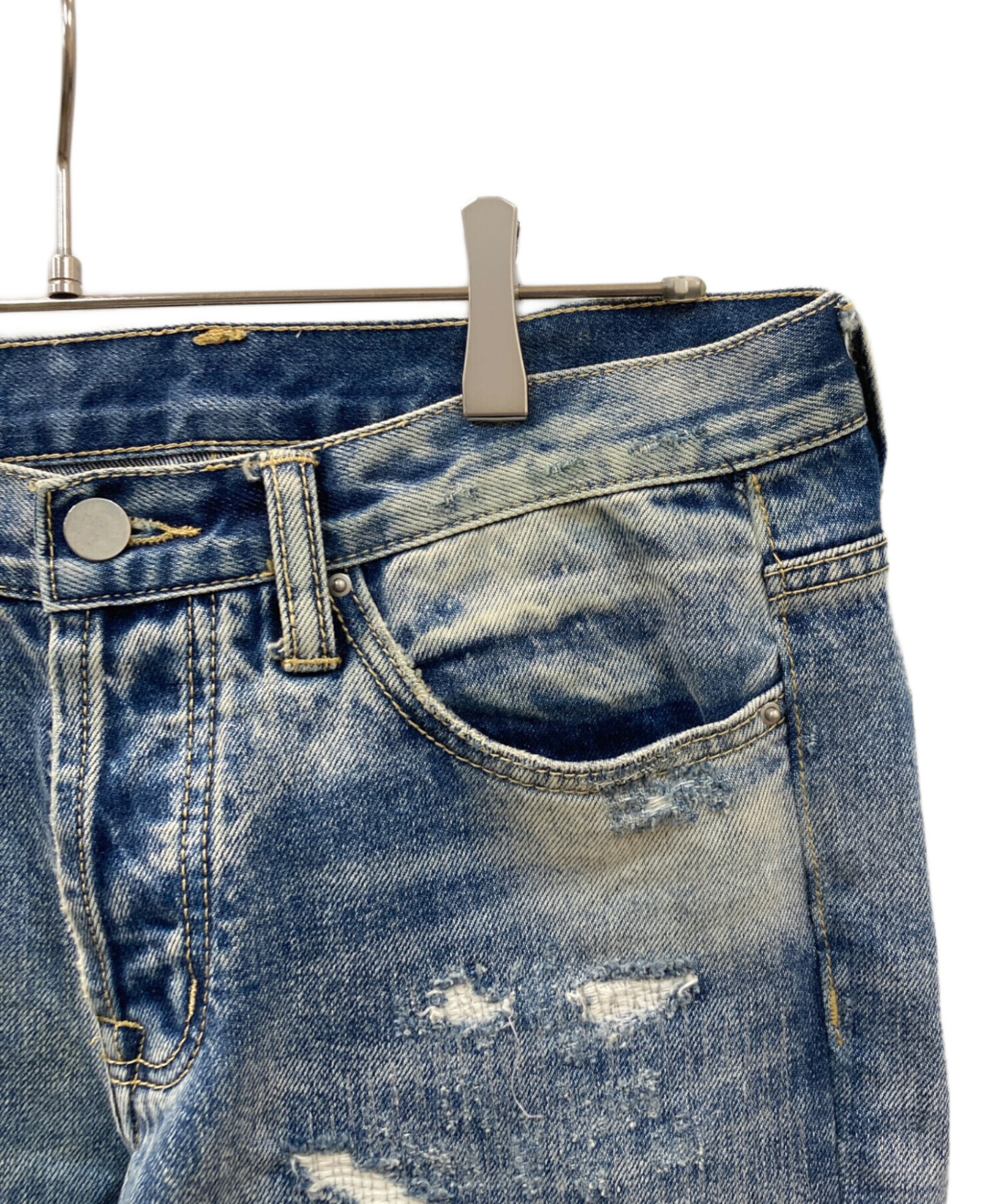 パンツ mnml 29 中古・古着通販】mnml (ミニマル) デニムパンツ インディゴ サイズ:29