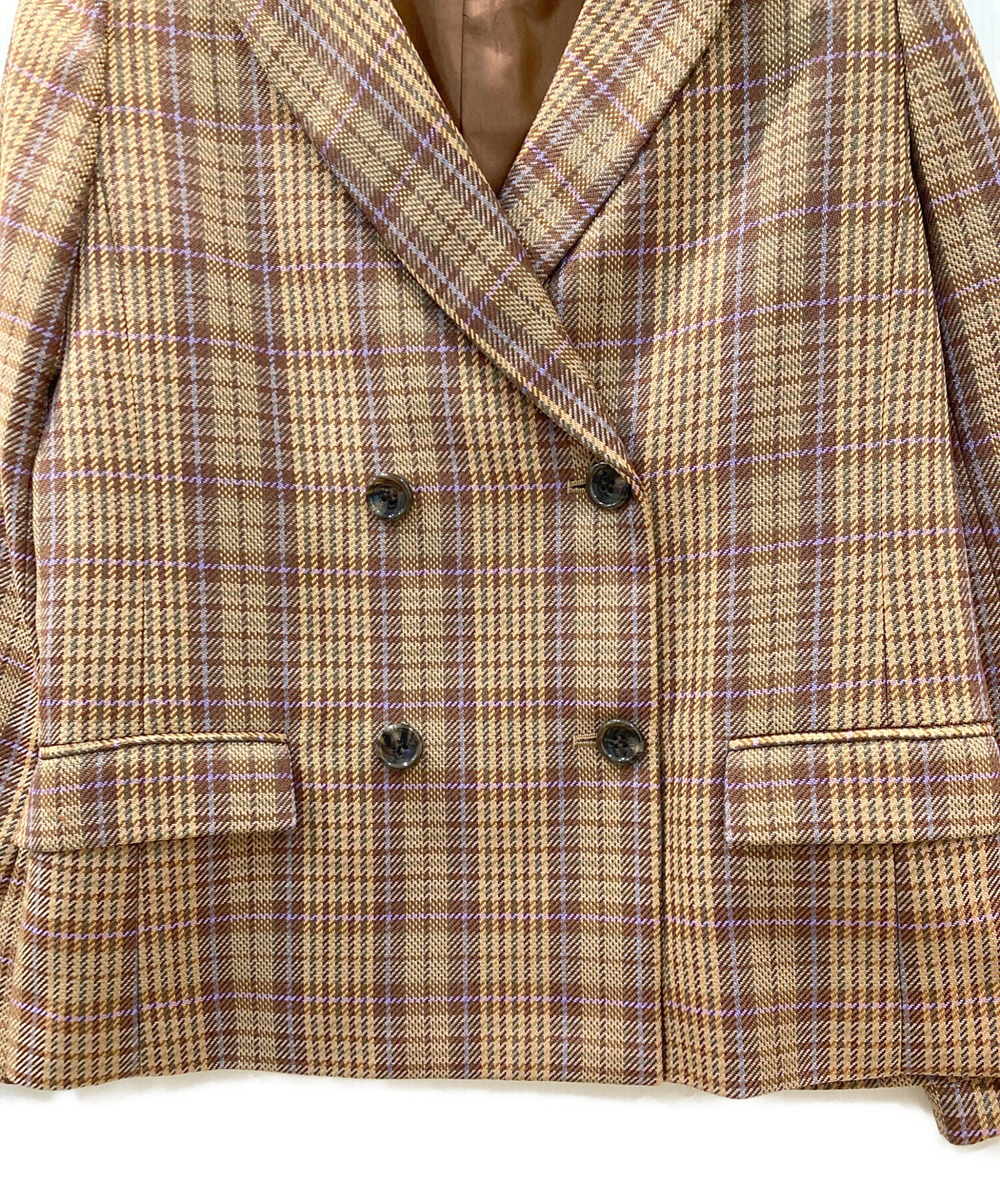 中古・古着通販】Mystrada (マイストラーダ) ジャケット ブラウン