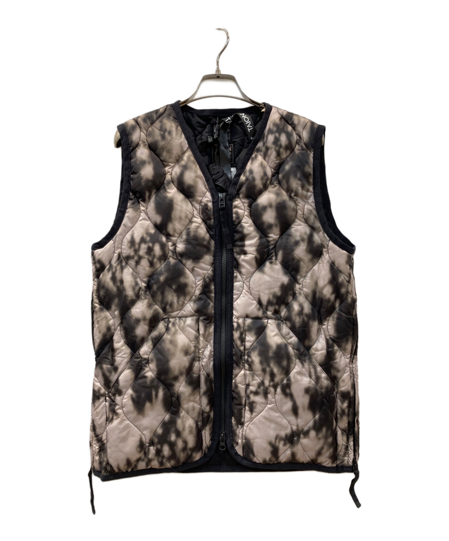 中古・古着通販】TAION (タイオン) ダウンベスト ブラック サイズ:L 未